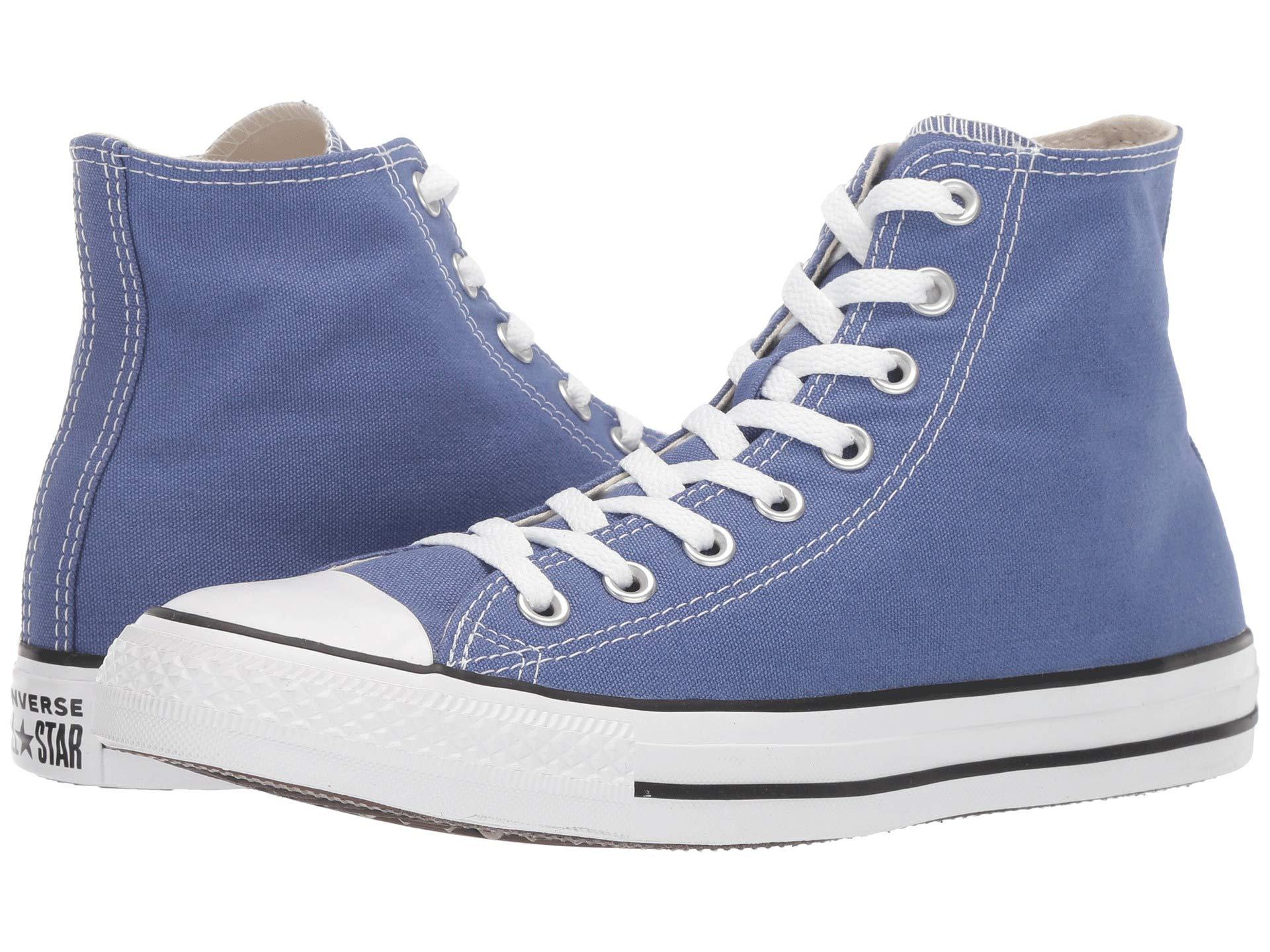 Converse Chuck Taylor All Star Washed Indigo High Top Womens Shoes in ...