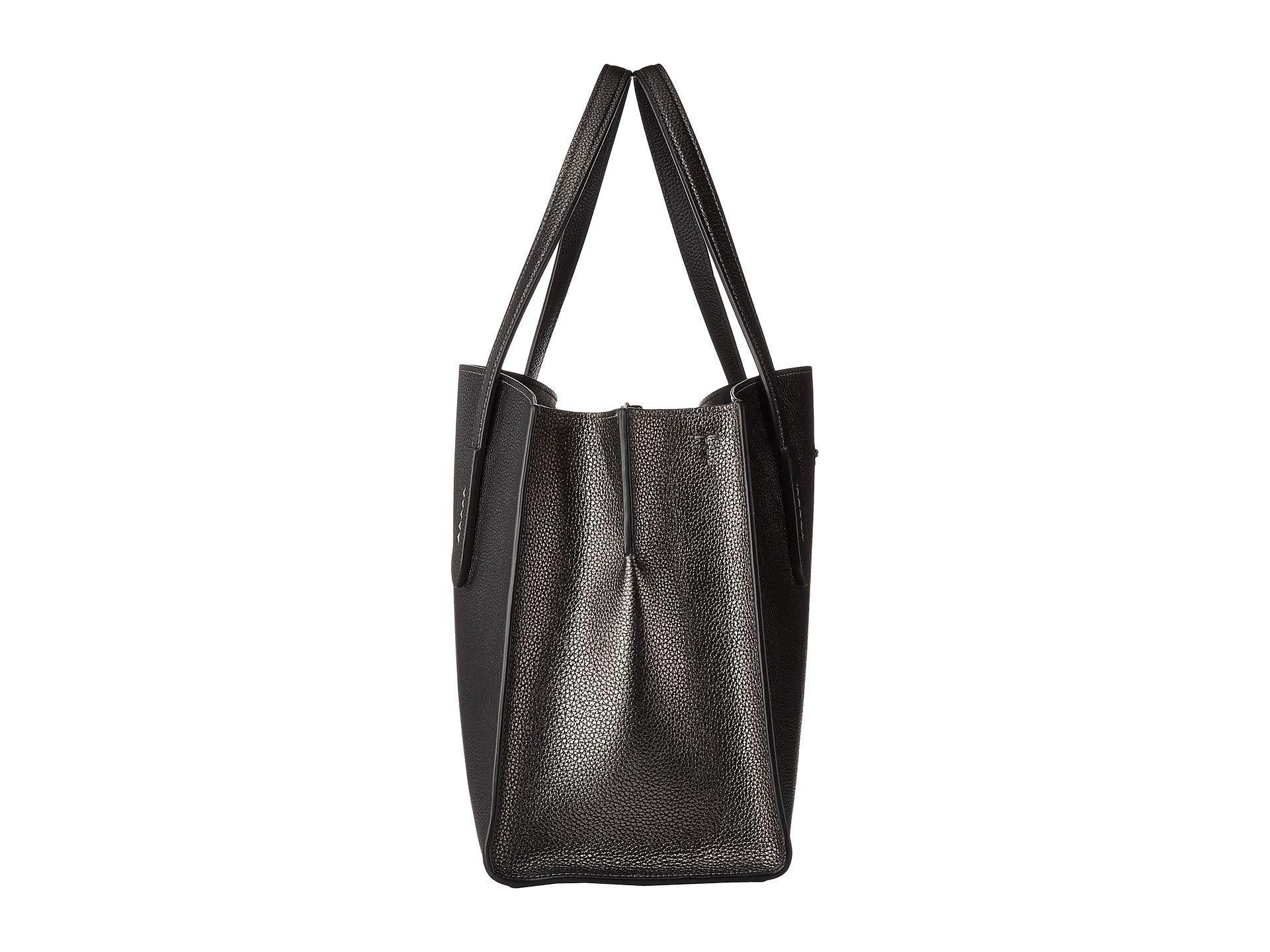 coach charlie carryall gunmetal