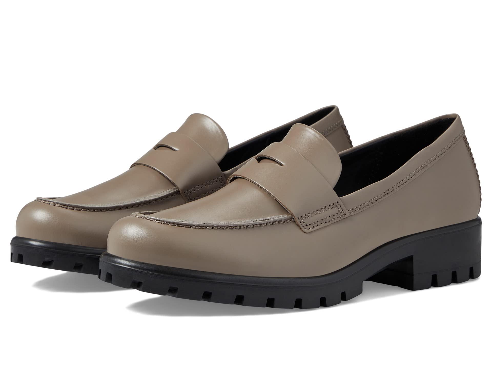 Ecco Modtray Penny Loafer in Black | Lyst