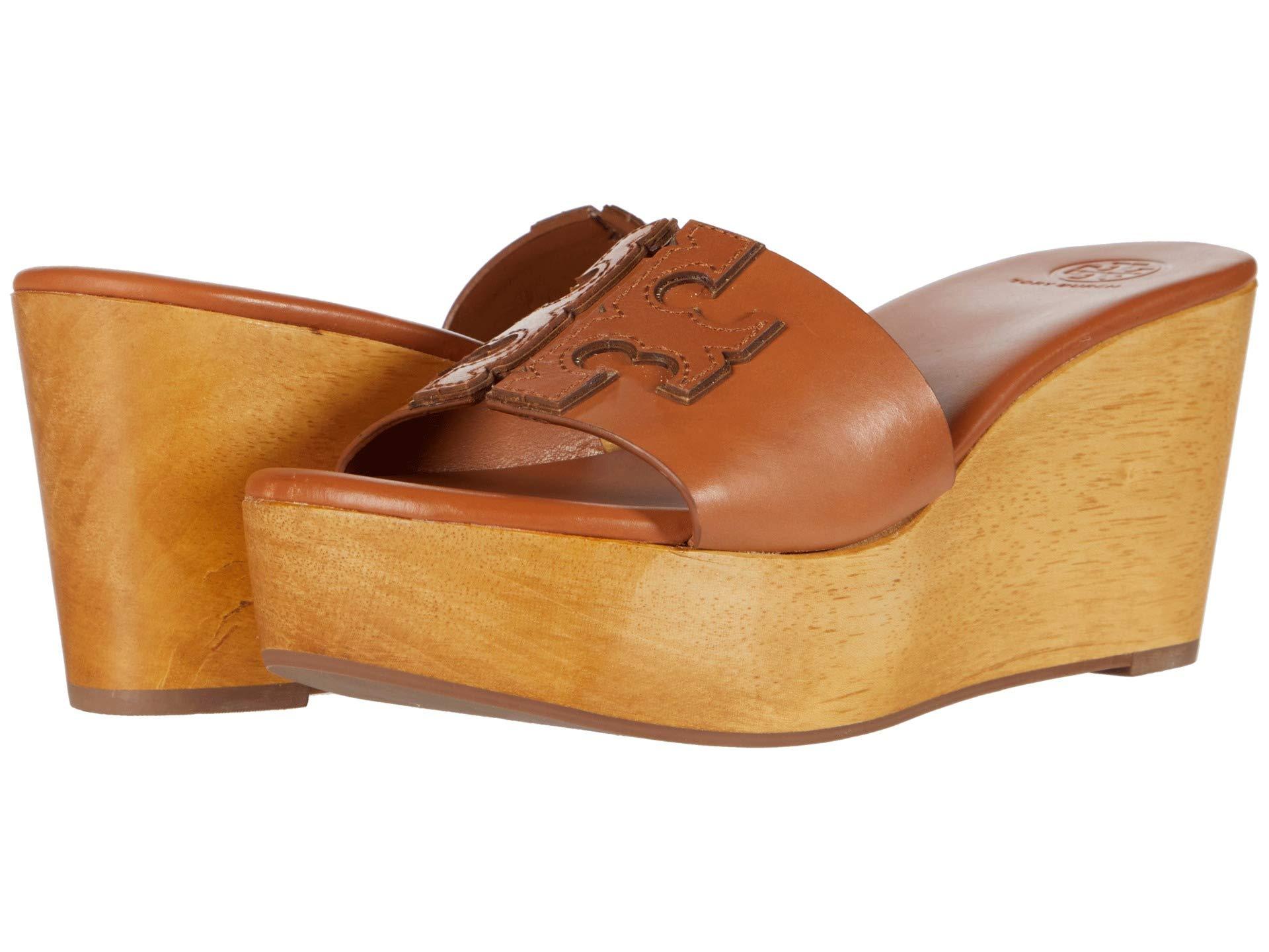 tory burch ines mid heel slide