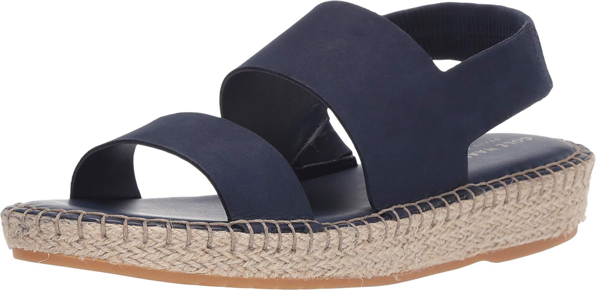 navy blue leather espadrilles