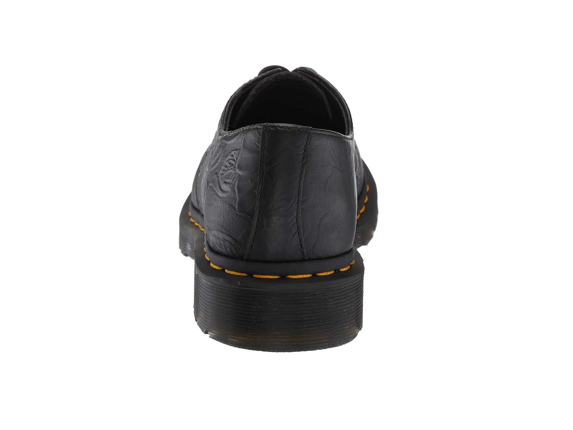 dr martens floral emboss