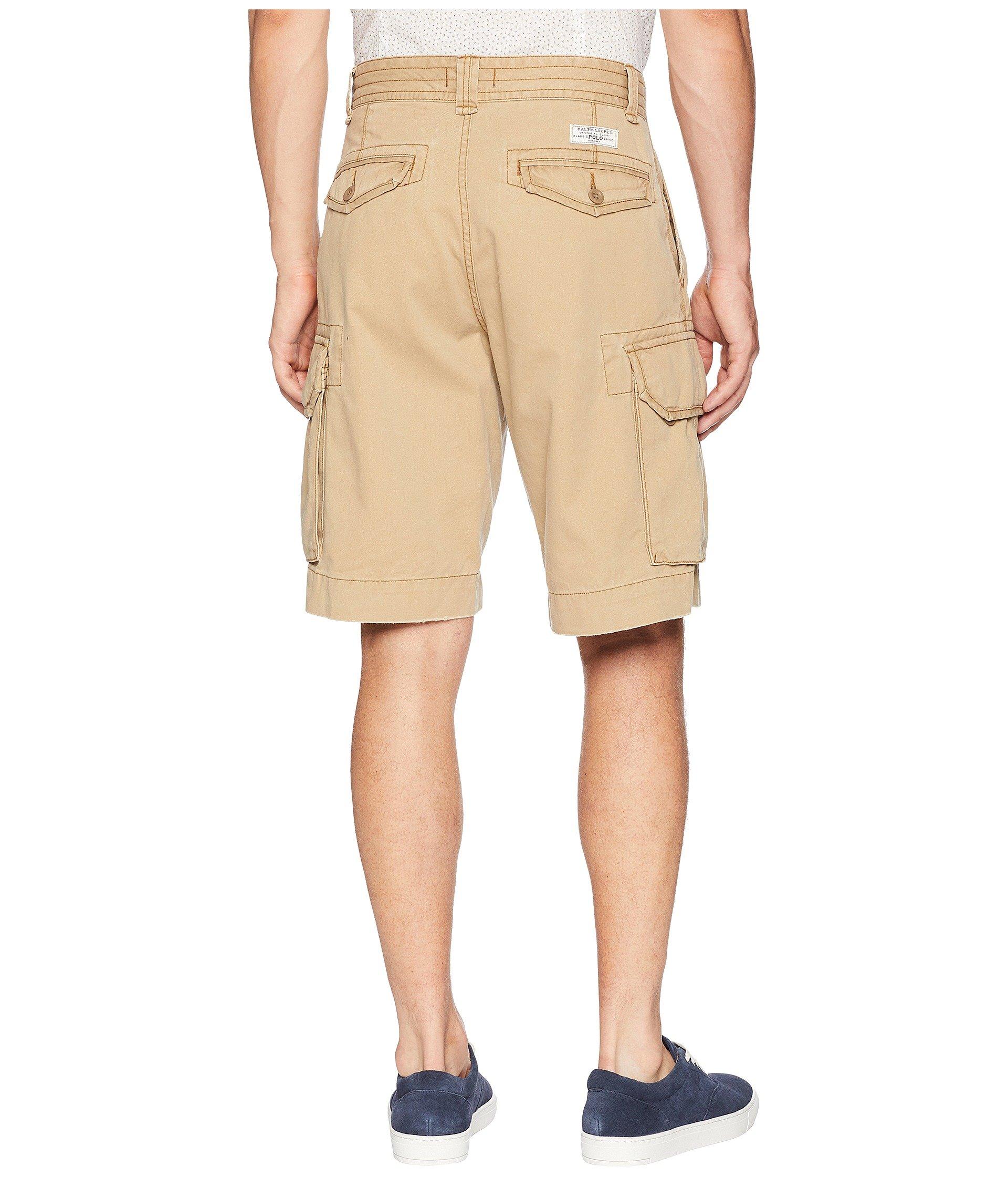 Polo Ralph Lauren Cotton Classic Fit Gellar Cargo Shorts in Brown for Men -  Lyst