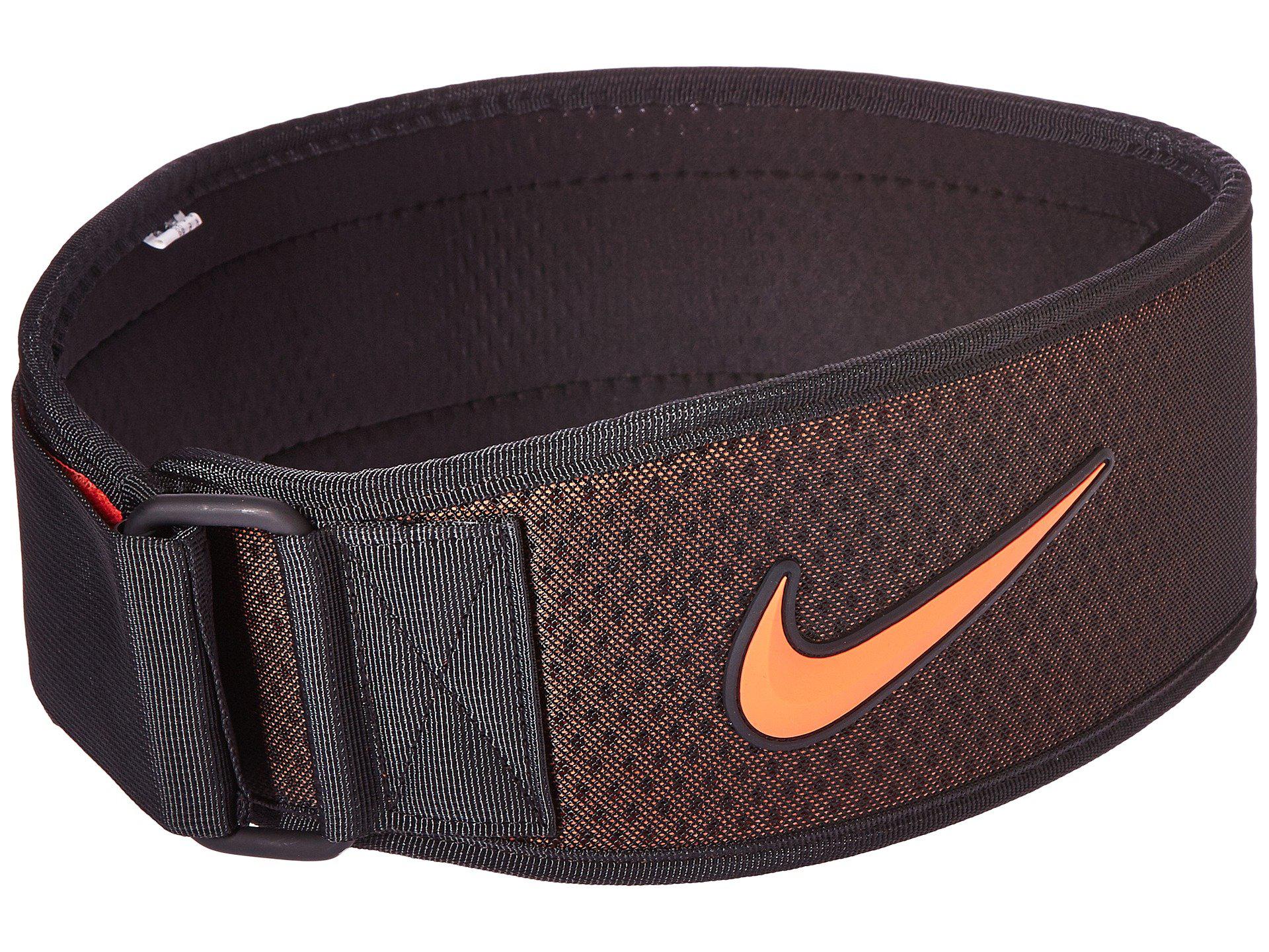 Nike Intensity Training Belt (black/total Crimson) Athletic Sports