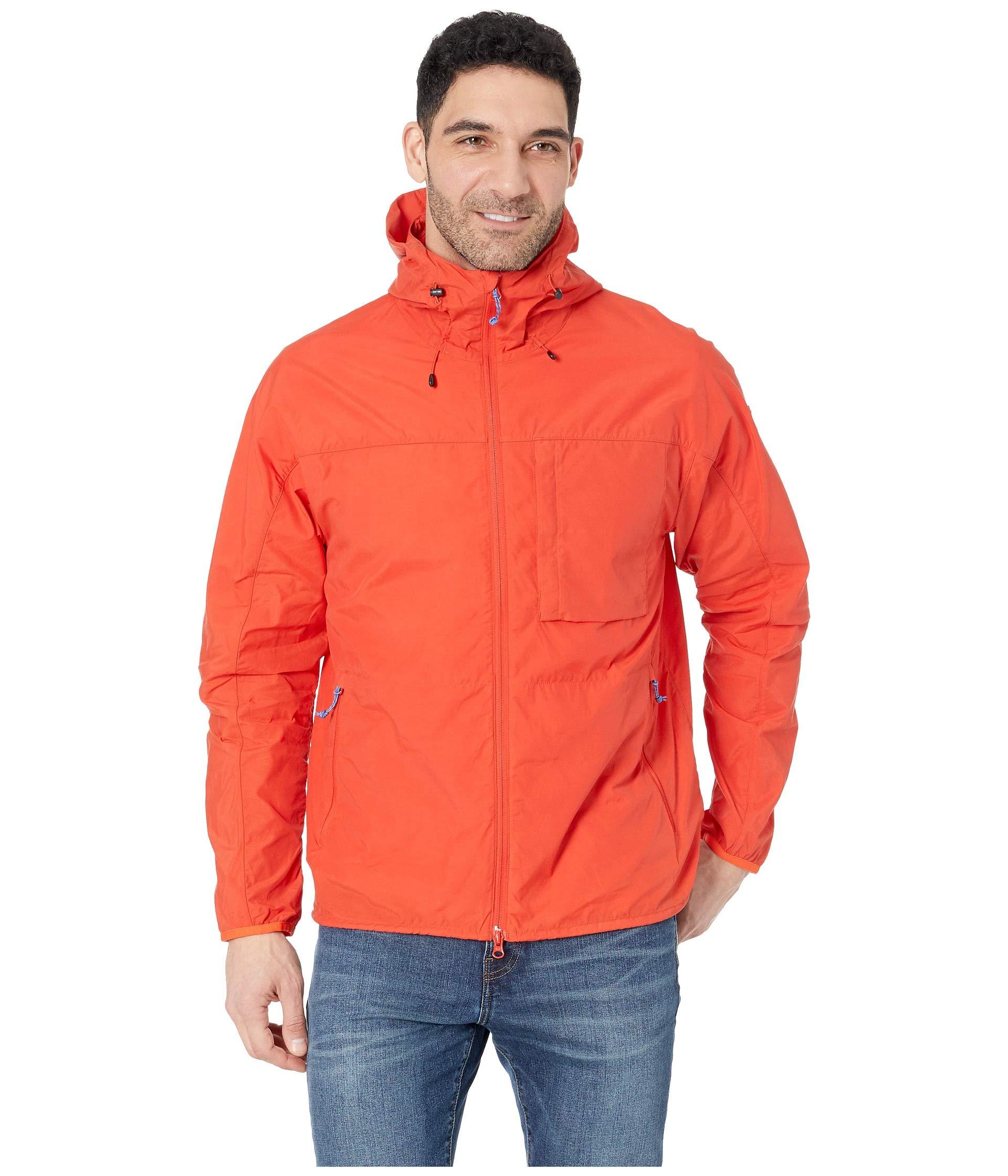 Fjallraven Synthetic High Coast Wind Jacket in Orange for Men - Save 1% ...