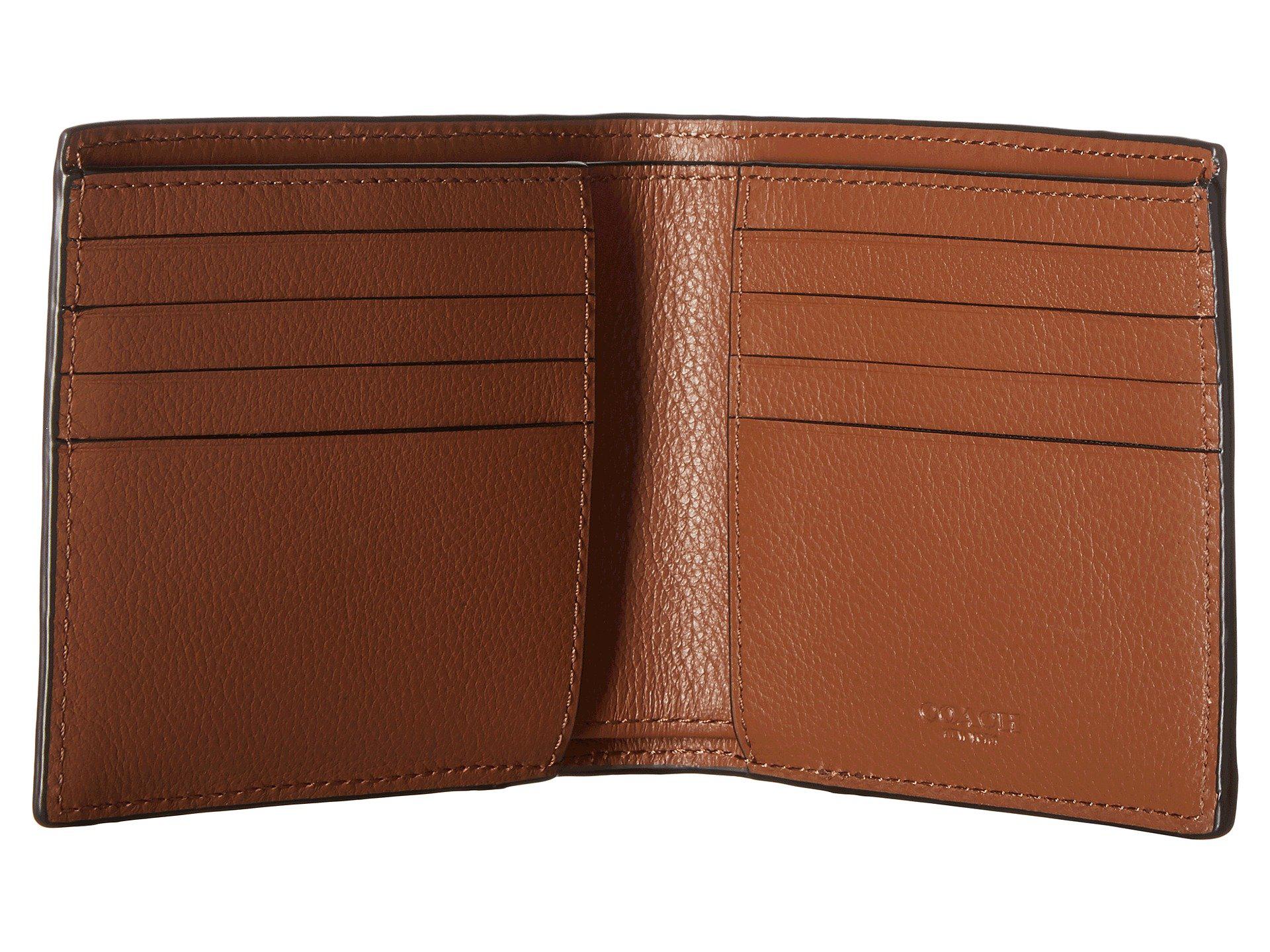 COACH Leather 3in1 Wallet Set in Brown for Men Lyst