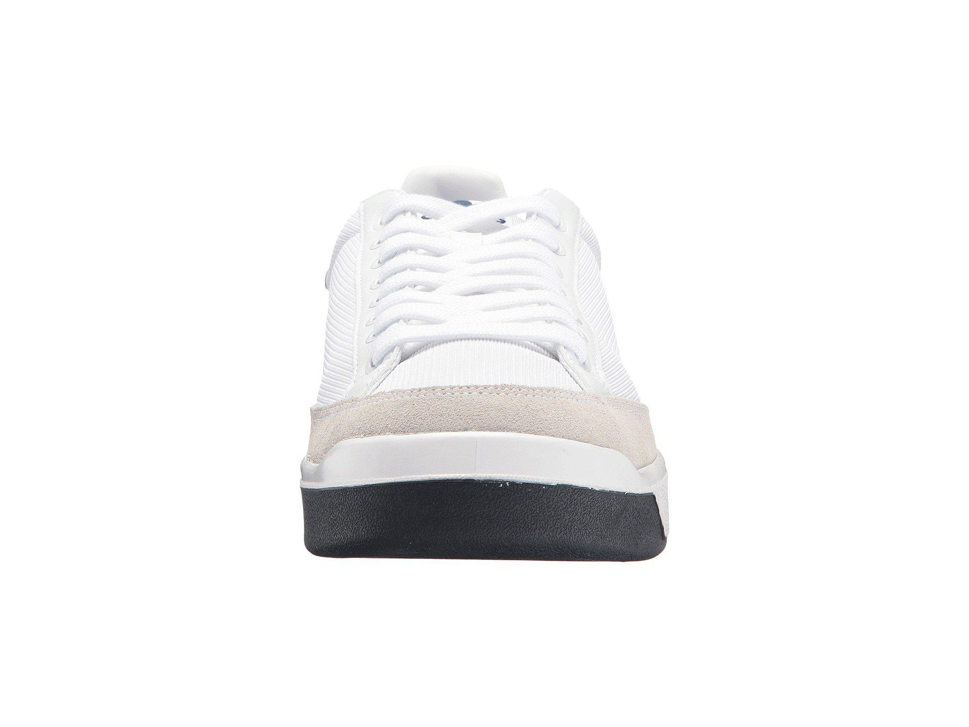 adidas Originals Suede Rod Laver Super (footwear White/footwear  White/collegiate Navy) Men's Tennis Shoes for Men | Lyst