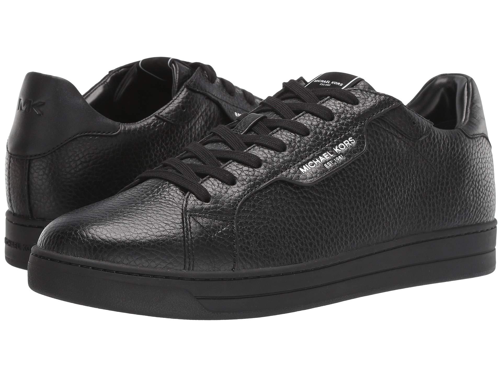 michael kors keating leather sneaker