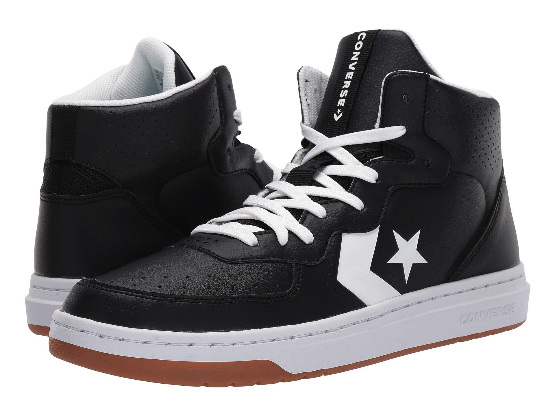 Punctuation Exemption Personification Converse Rival Mid in Black for Men | Lyst