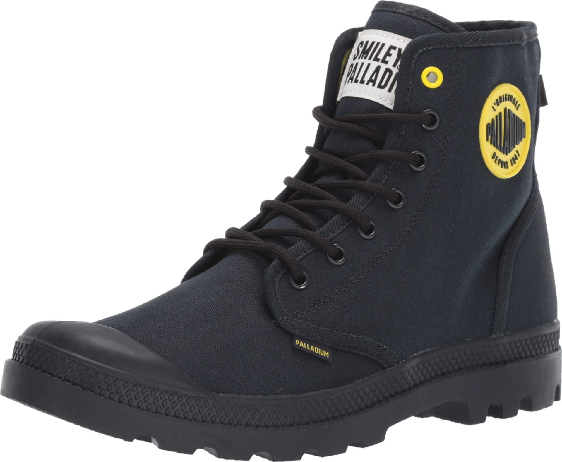 palladium boots smiley face