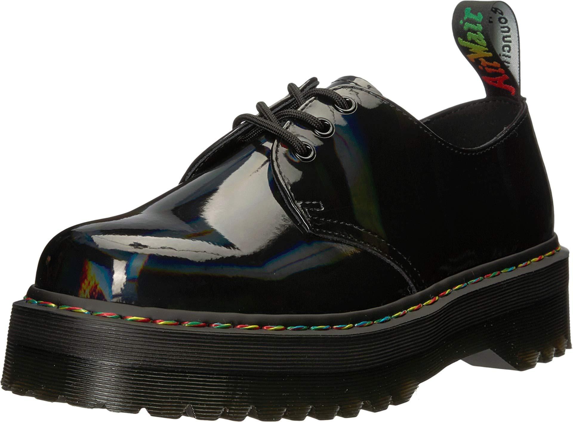 doc martens rainbow platform