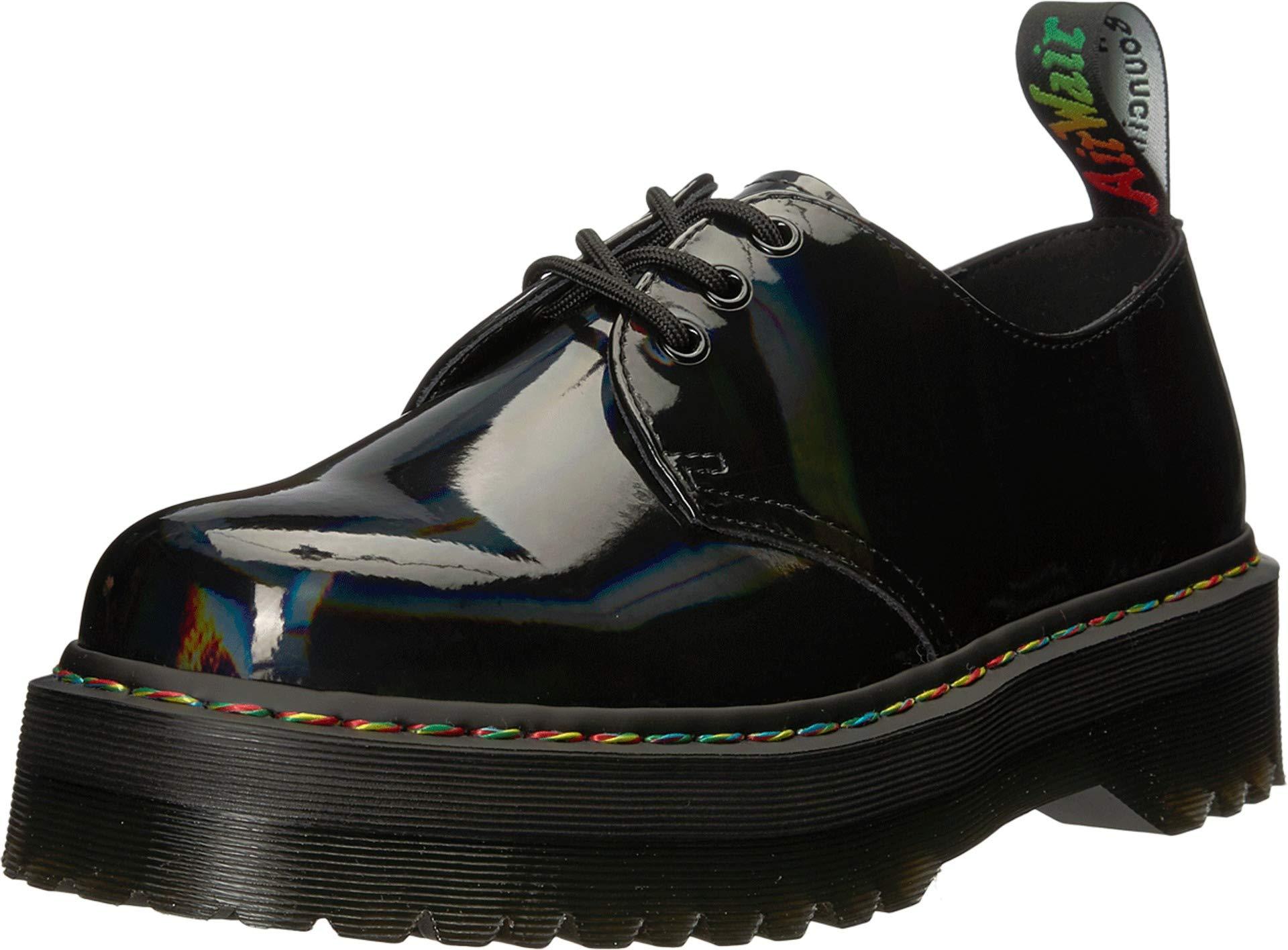 Dr. Martens Leather 1461 Quad Platform 