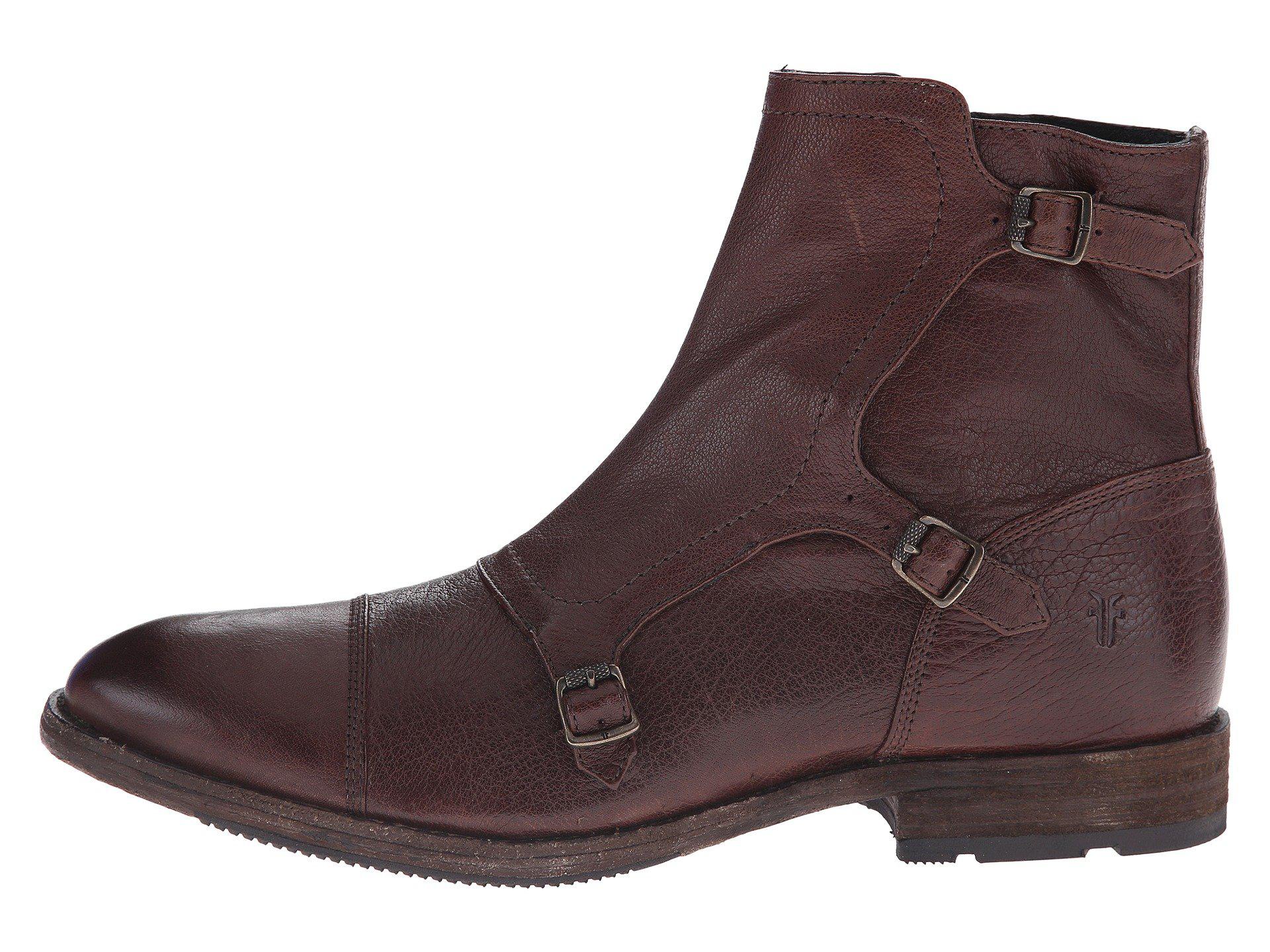 frye ethan triple monk
