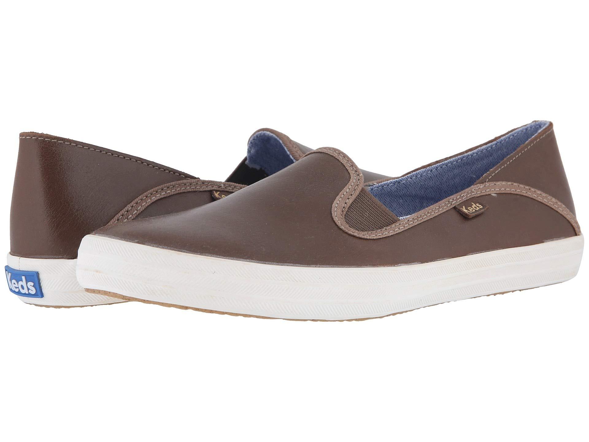 Keds Crashback Leather in Dark Brown (Brown) Save 9 Lyst