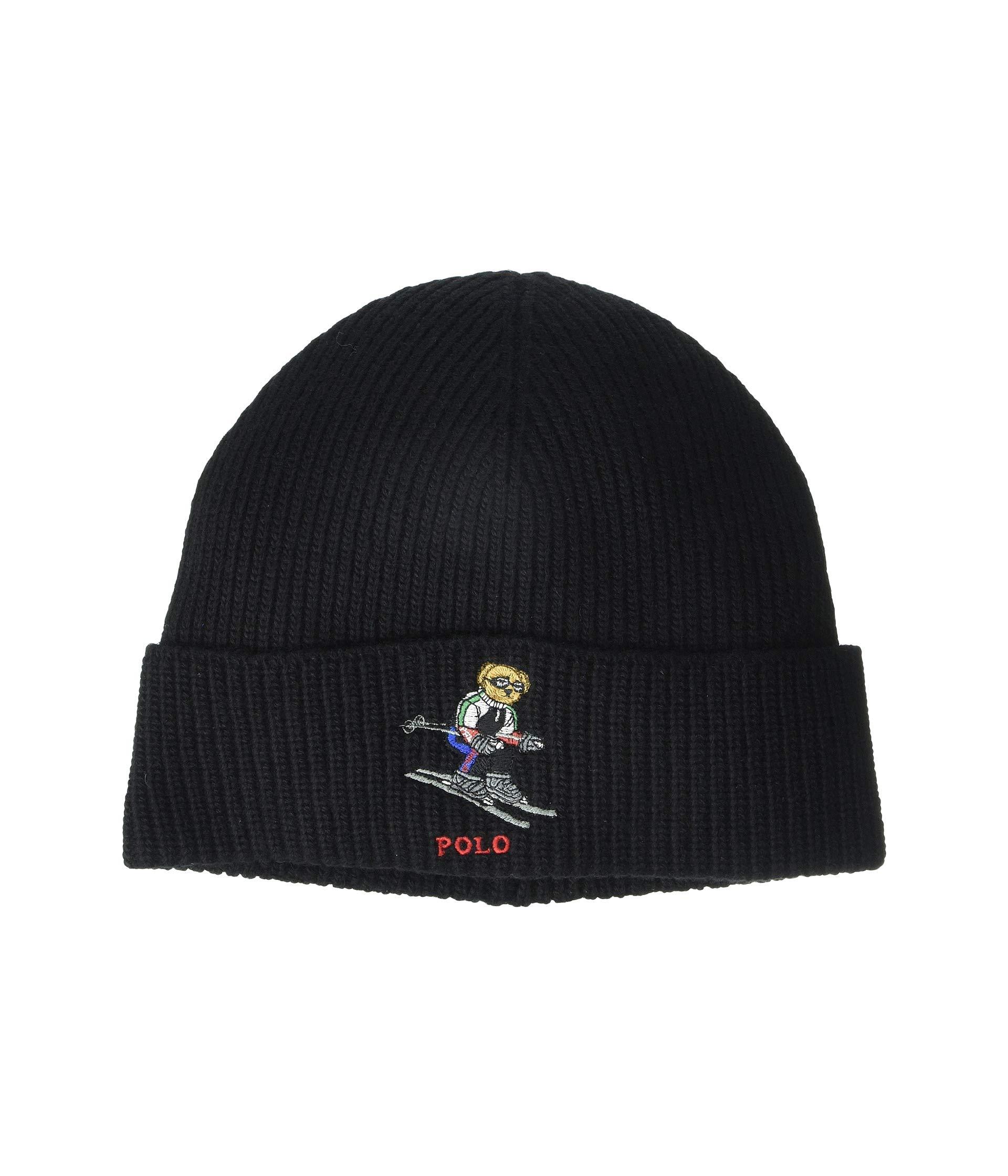 polo ski bear hat