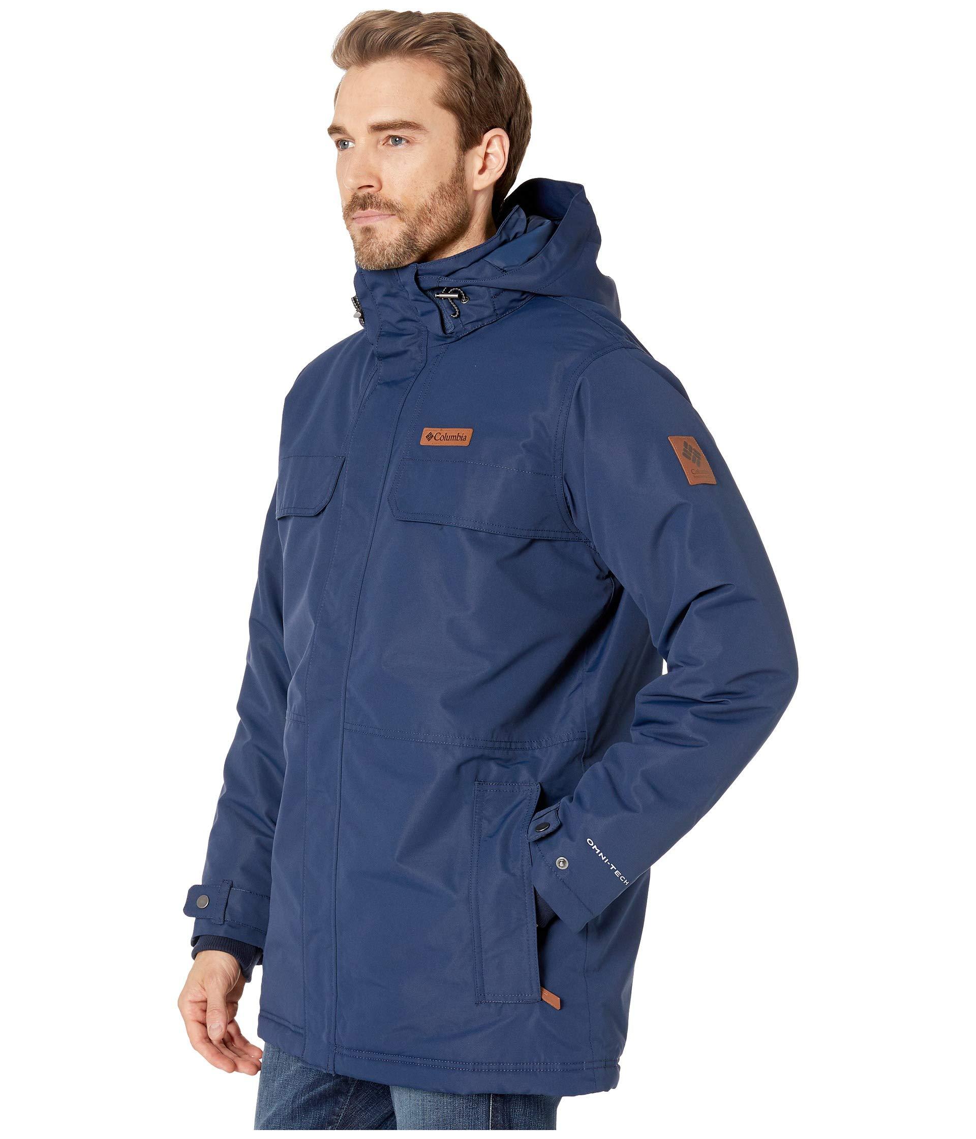 Columbia Rugged Path Parka in Navy (Blue) for Men Lyst