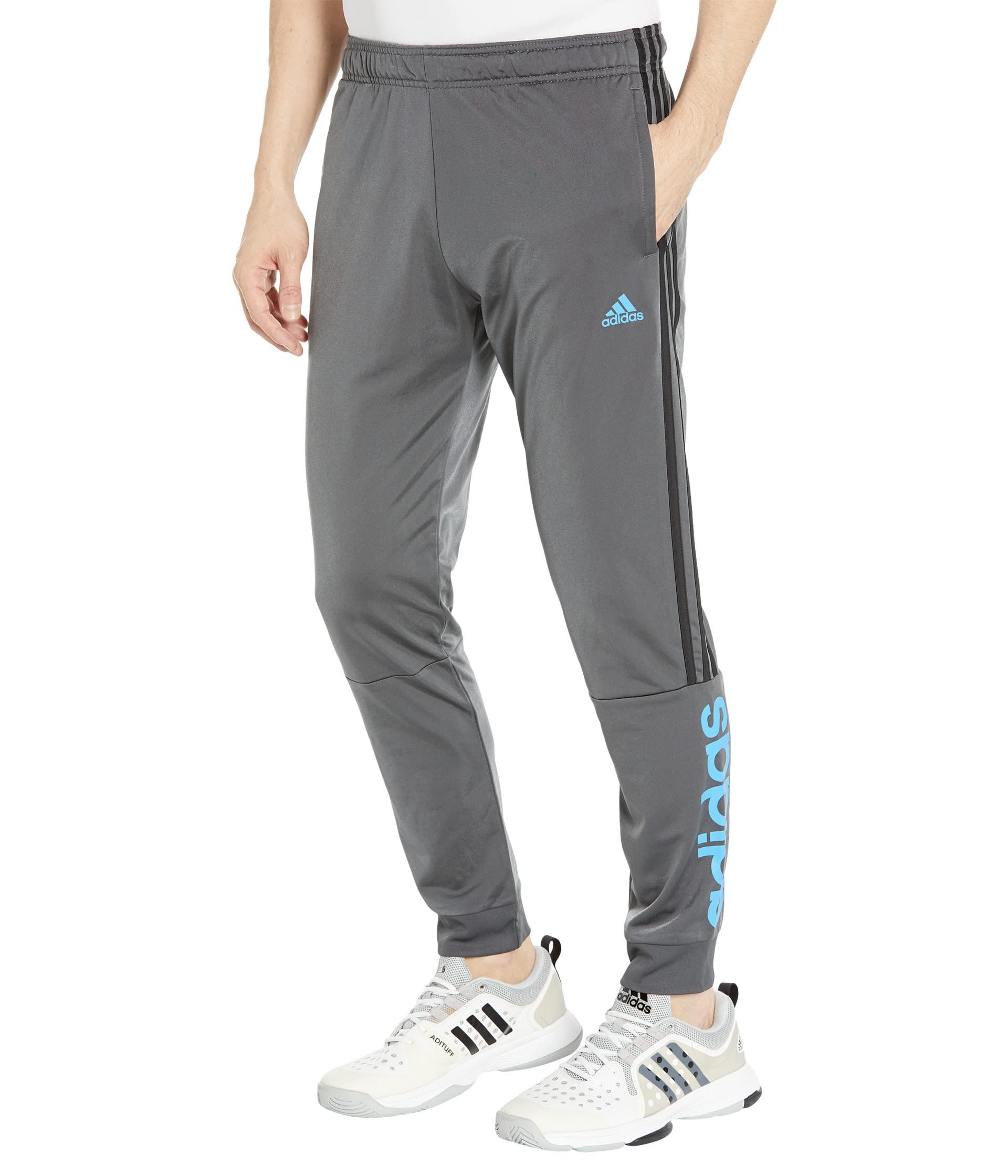 adidas Essentials Tricot 3-stripes Linear Track Pants in Gray for Men | Lyst