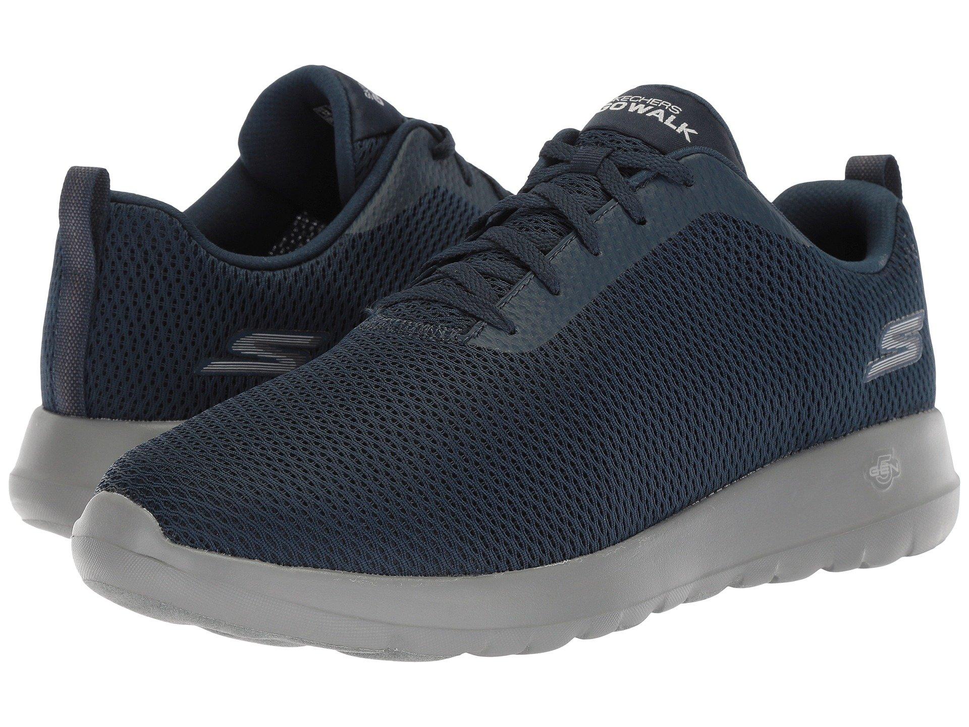 Skechers Synthetic Go Walk Max-54601 Wide Sneaker in Navy/Gray (Blue) for Men - Save 14% - Lyst