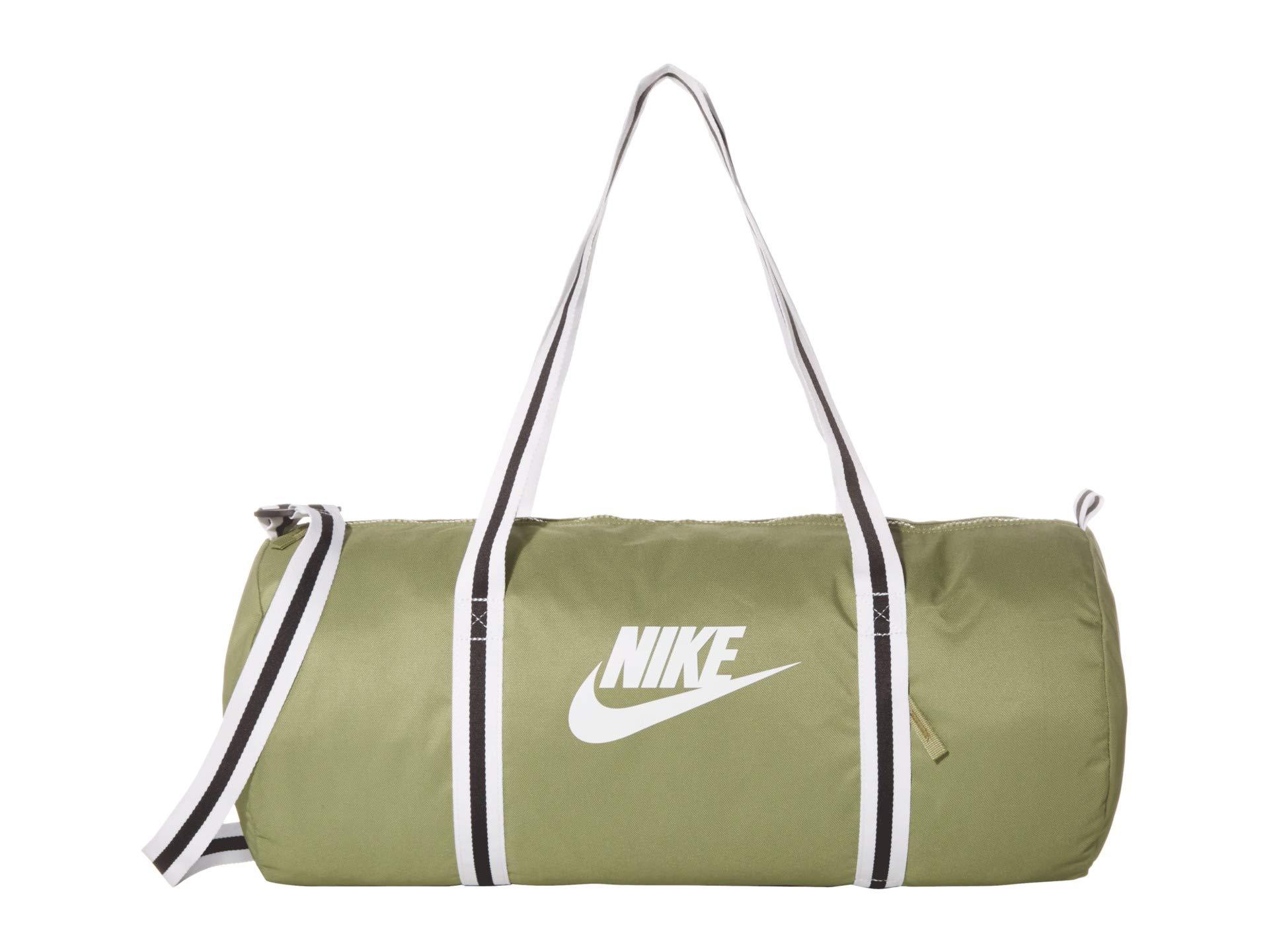 Nike Heritage Duffel Bag in Green