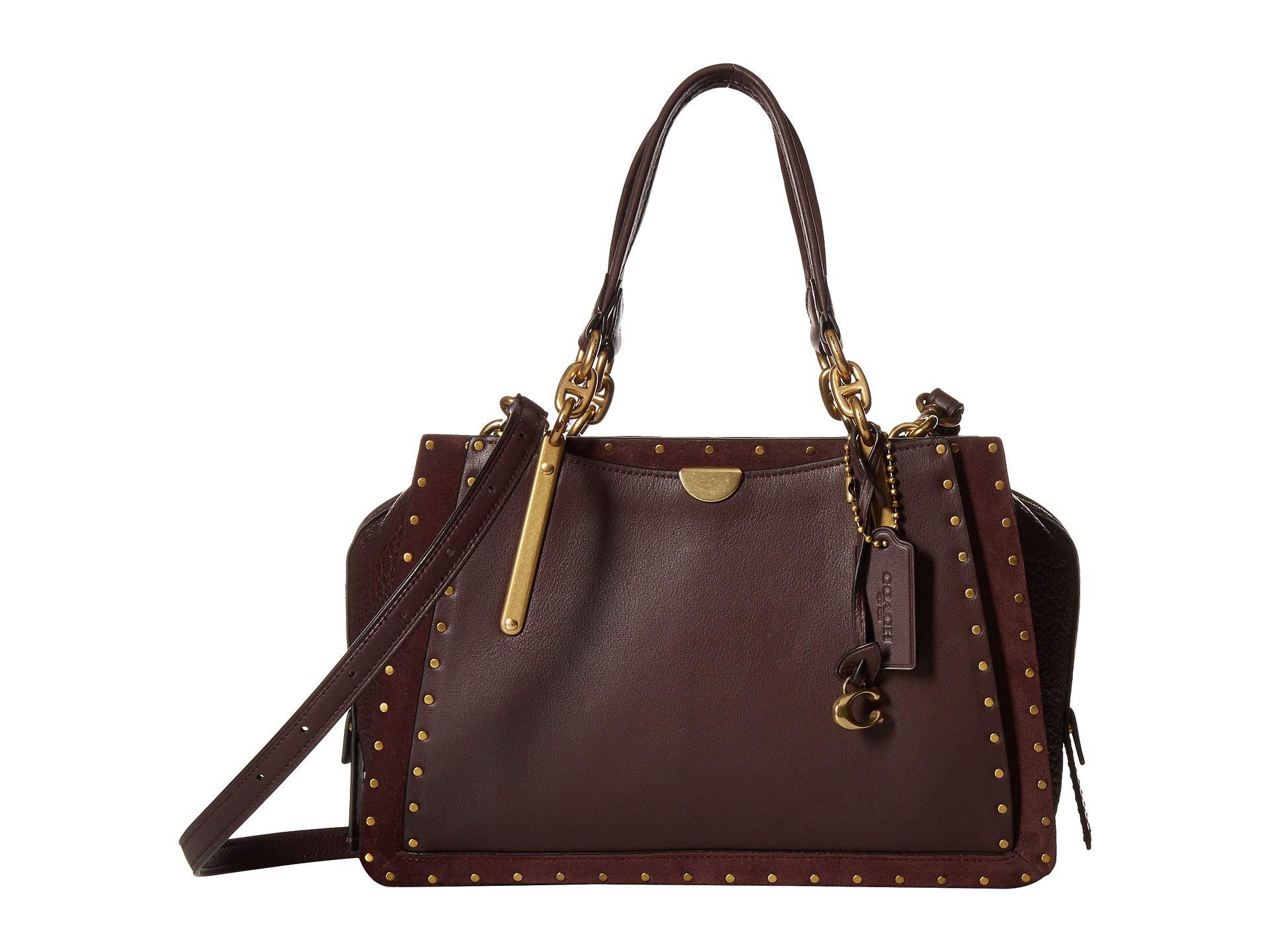 coach dreamer oxblood