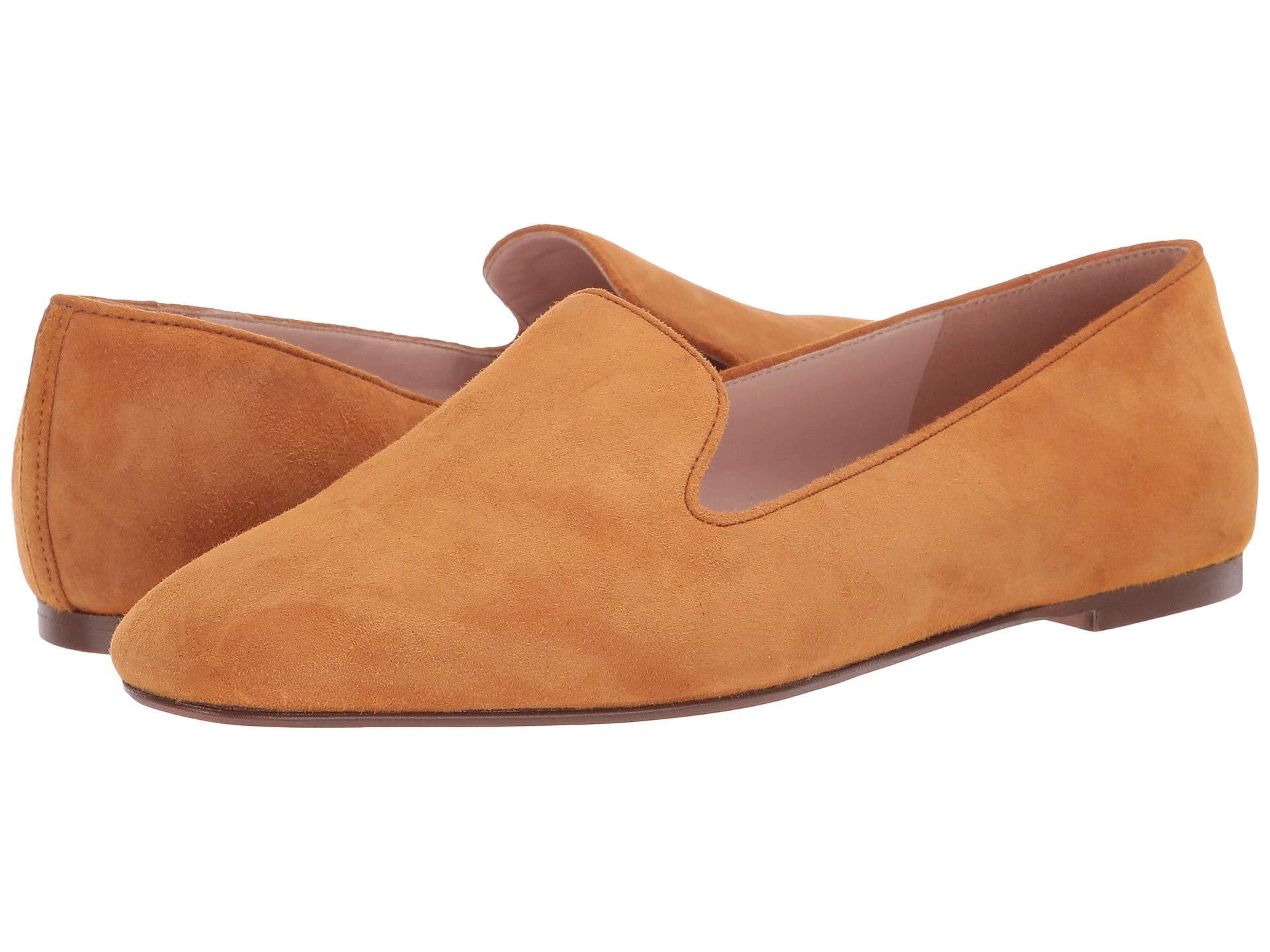 J.Crew Suede Smoking Slipper in Tan (Brown) Lyst