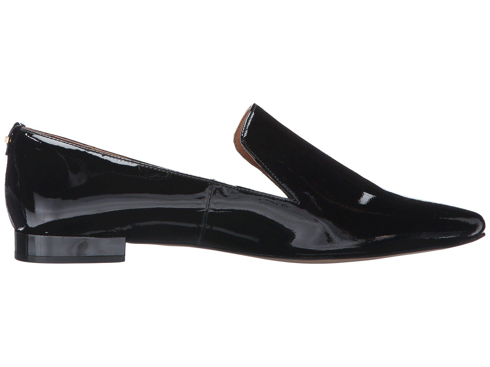 calvin klein elin patent toe loafers