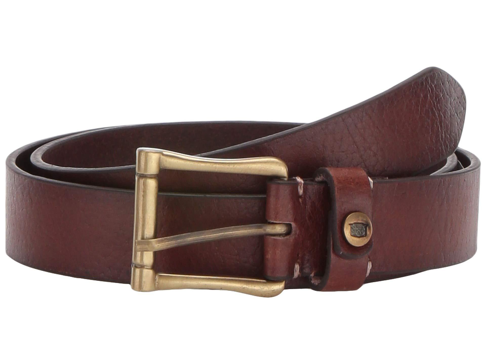 Florsheim Gilmore Saddle Leather Belt in Brown for Men - Lyst