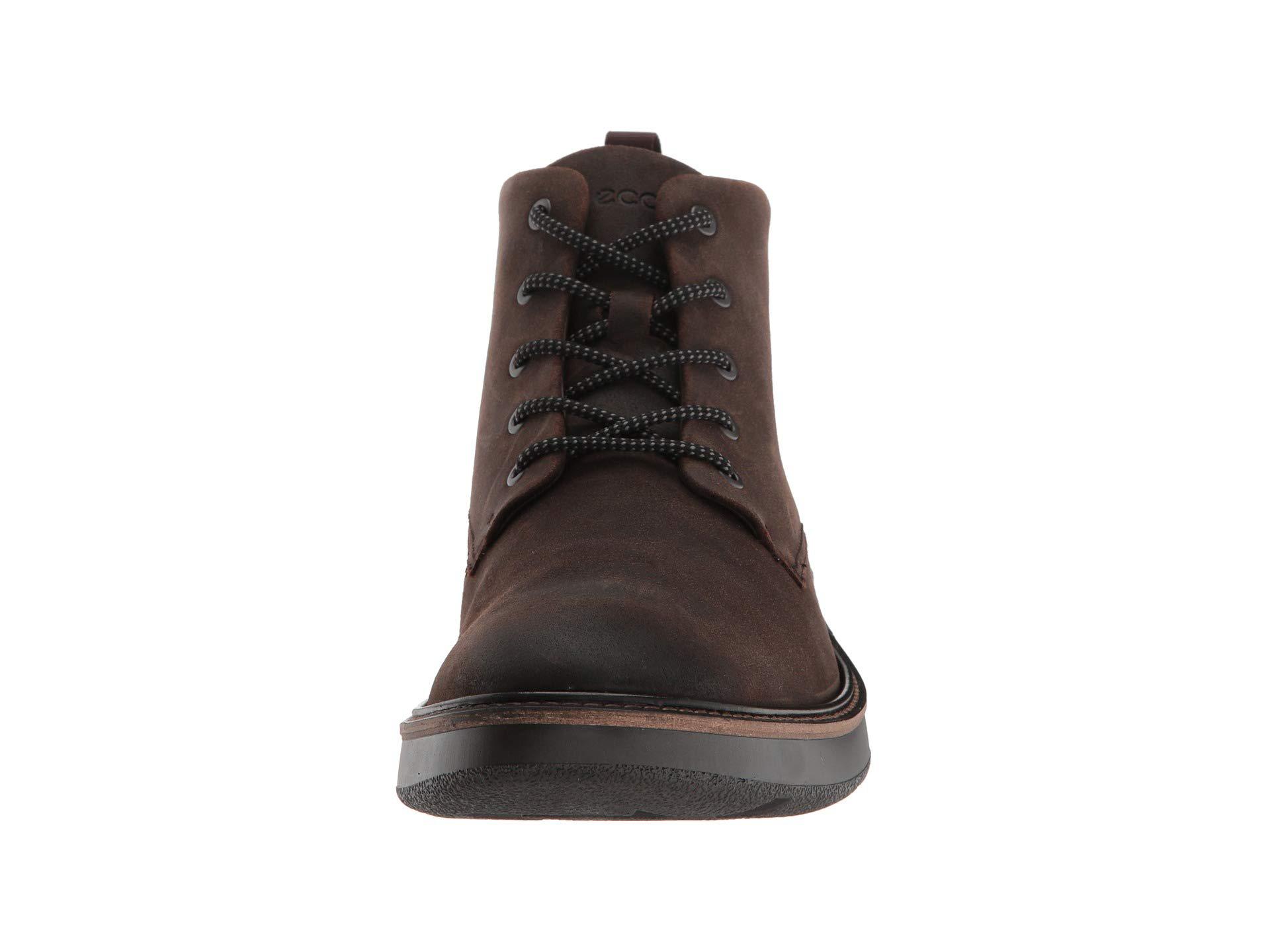 Ecco Leather Aurora Mid Boot, Ankle Boots in Coffee Suede (Brown) for Men |  Lyst