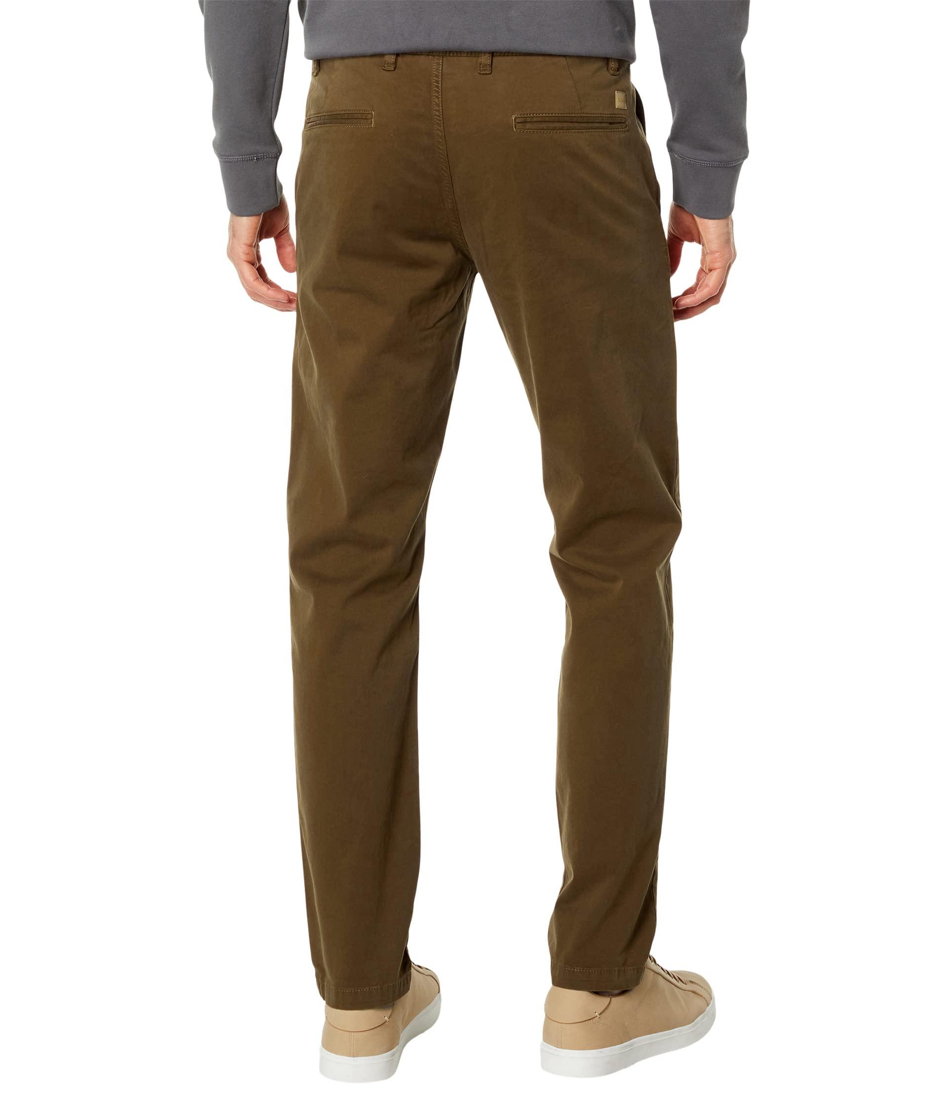 BOSS by HUGO BOSS Schino Taber Tapered Fit Trousers in Green for Men | Lyst