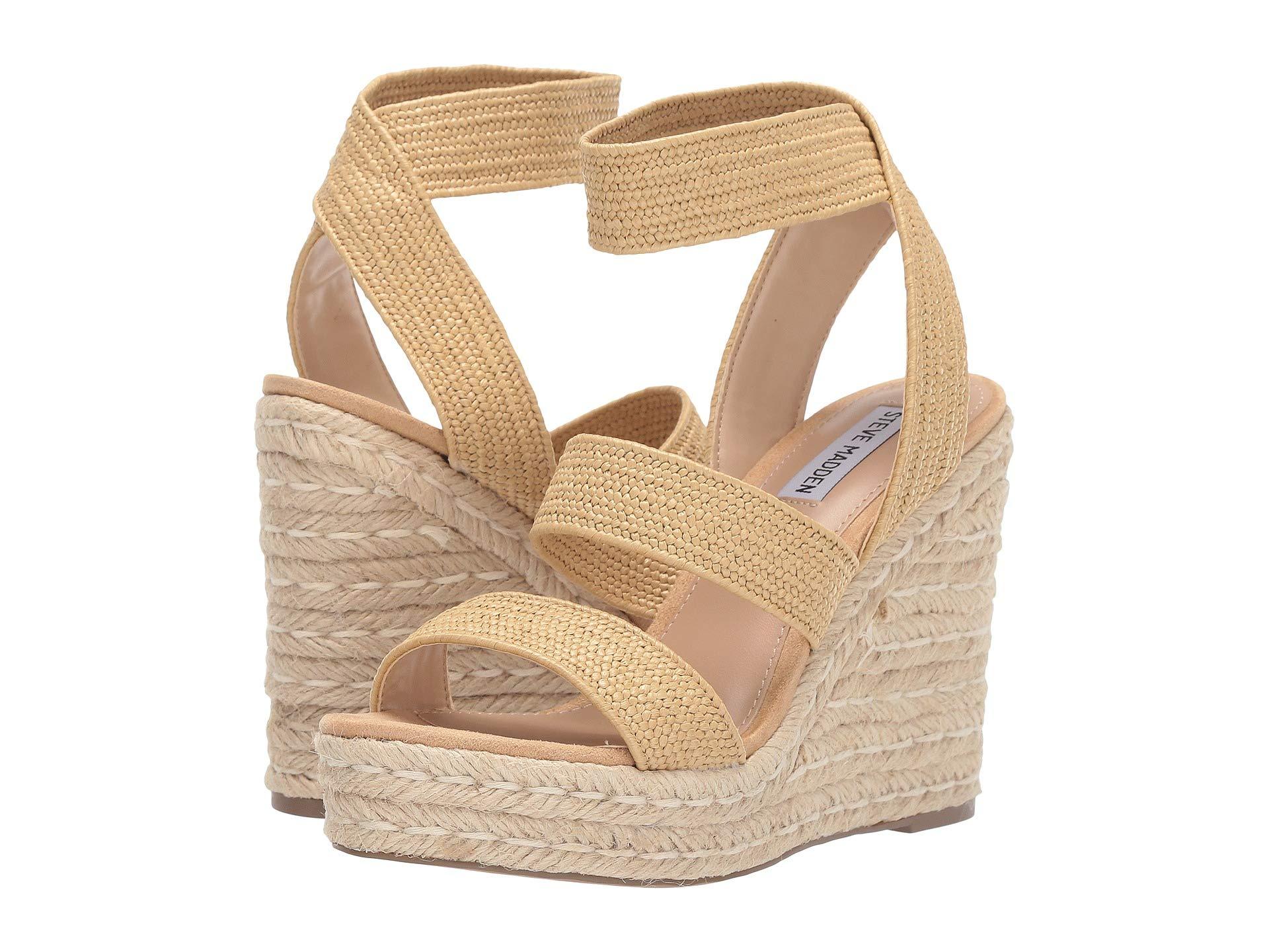 steve madden shimmy espadrille wedge