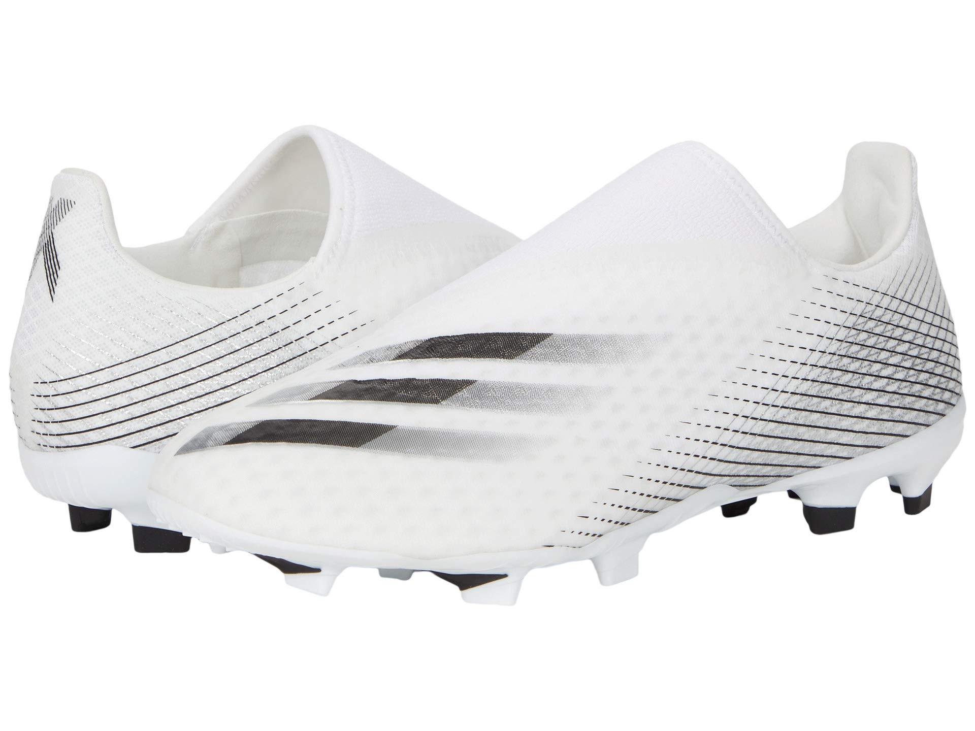 adidas X Ghosted.3 Laceless Firm Ground in White for Men - Lyst