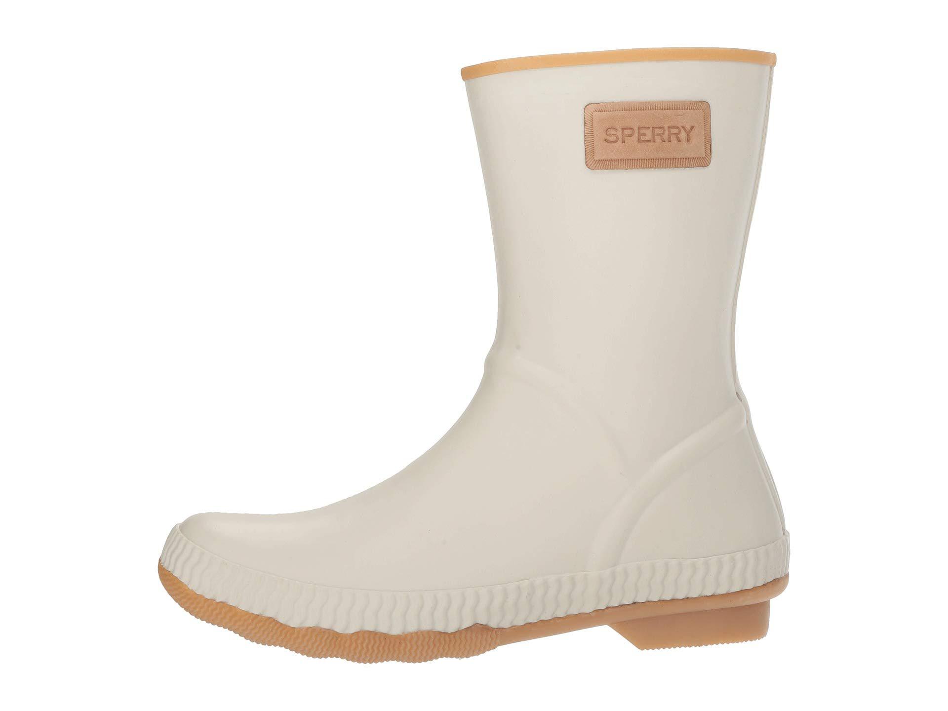 sperry women's saltwater current rain boots