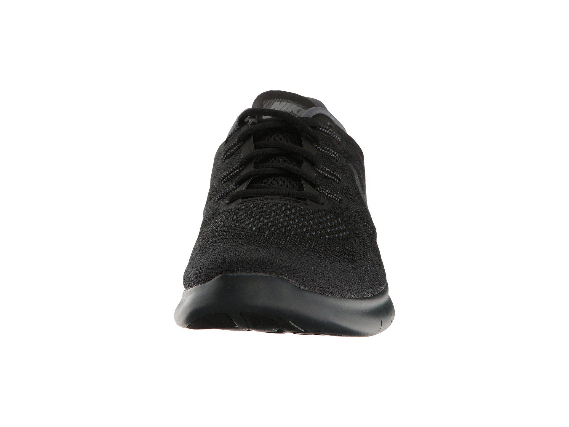Free Rn 2017 (black/anthracite/dark Grey/cool Grey) Men's Running Shoes for Men | Lyst