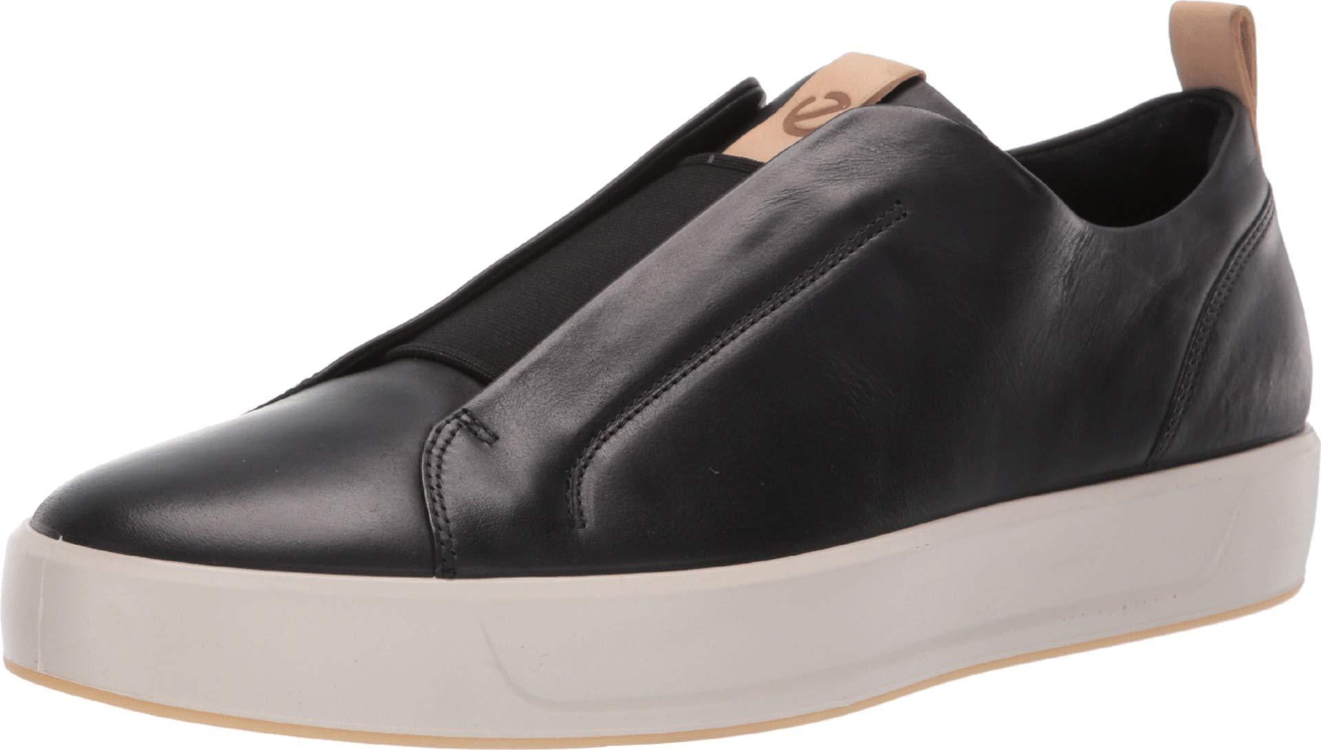 Ecco Soft 8 Lx Retro Slip-on in Blue (Black) for Men - Lyst