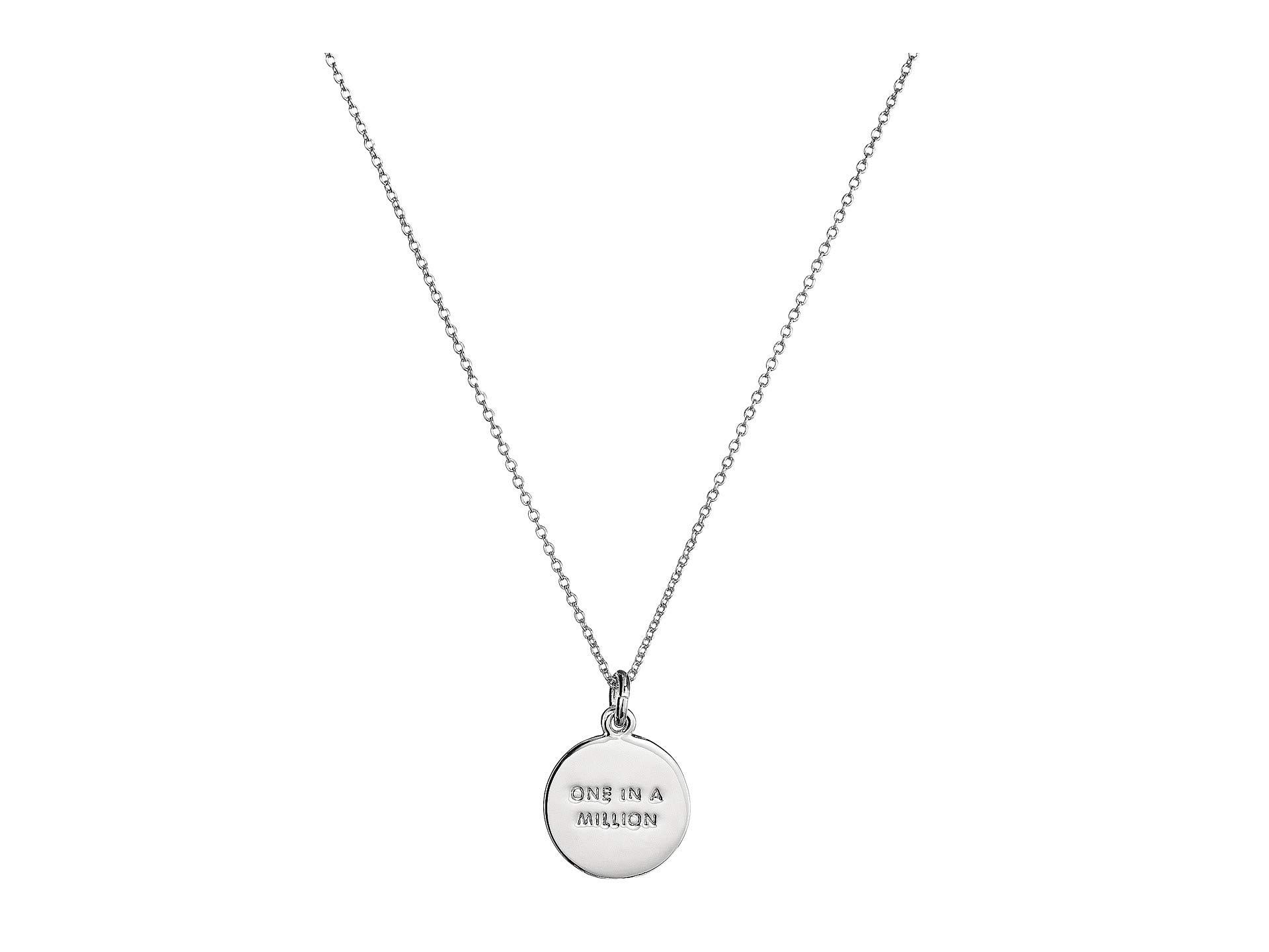 Kate Spade One In A Million Initial Pendant Necklace in b 