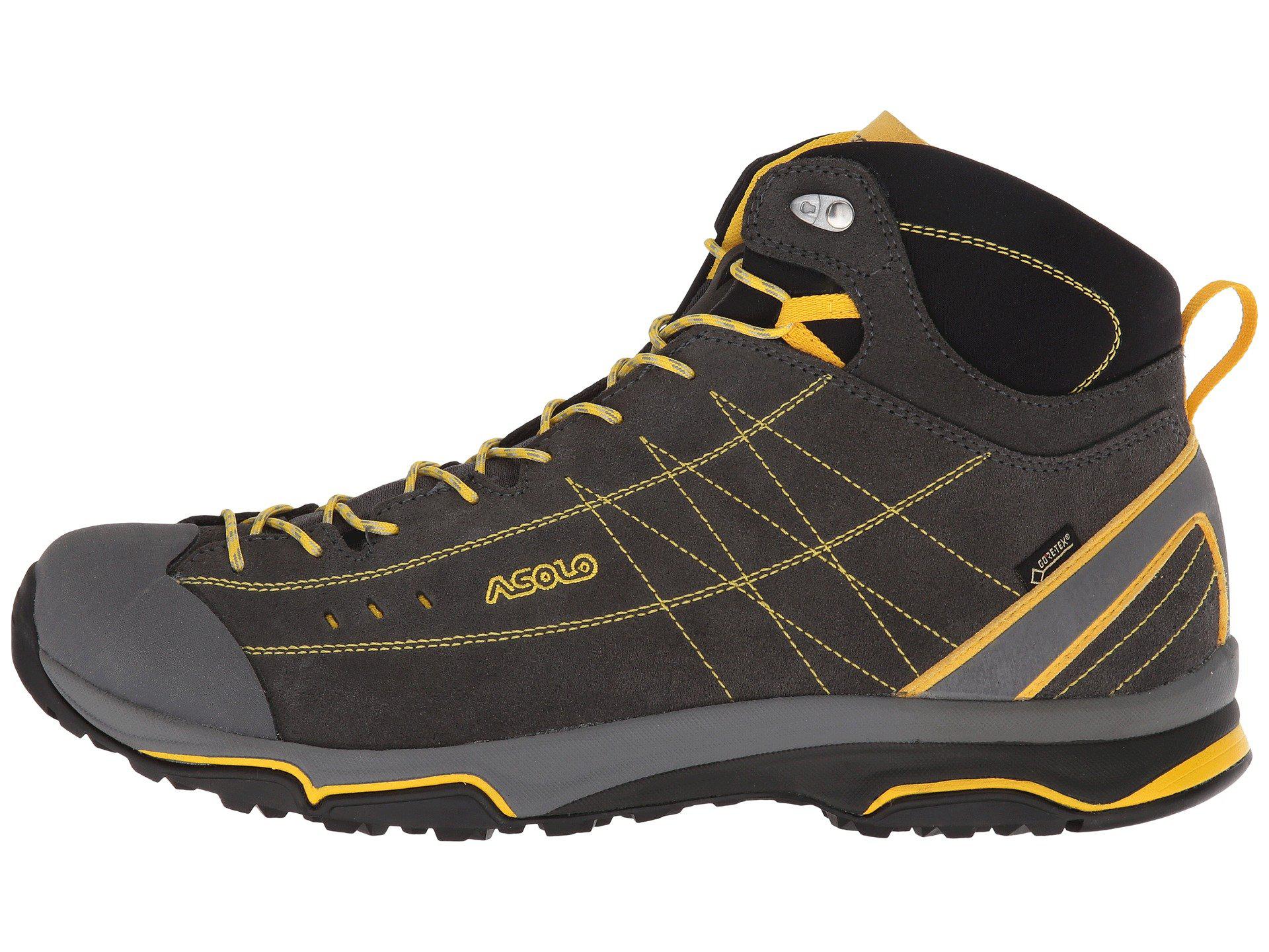 asolo boots black and yellow