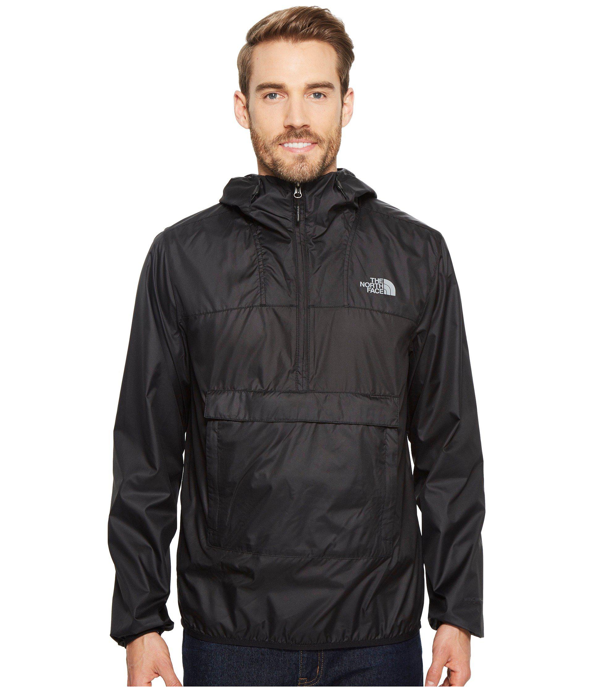 north face fanorak black