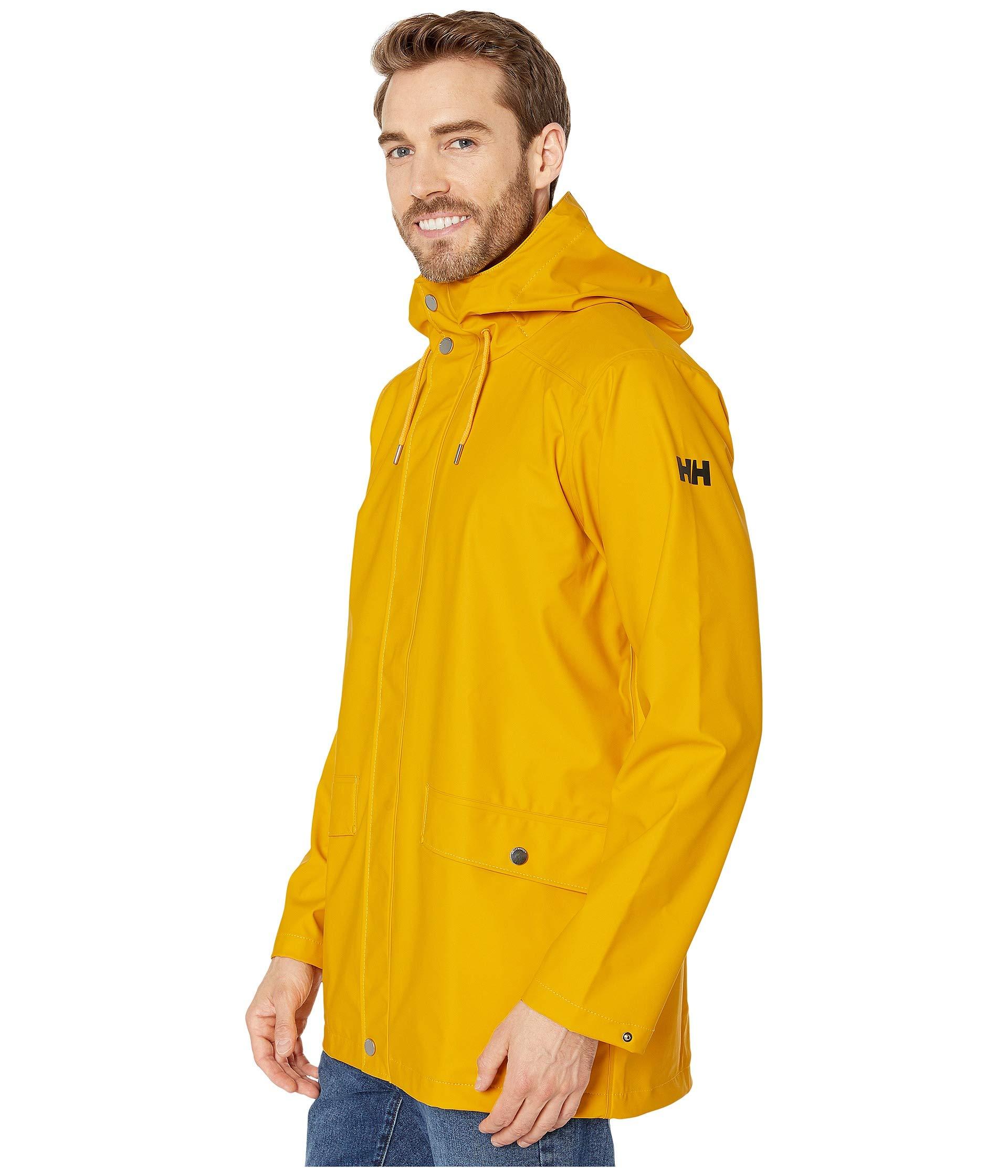 schott yellow raincoat