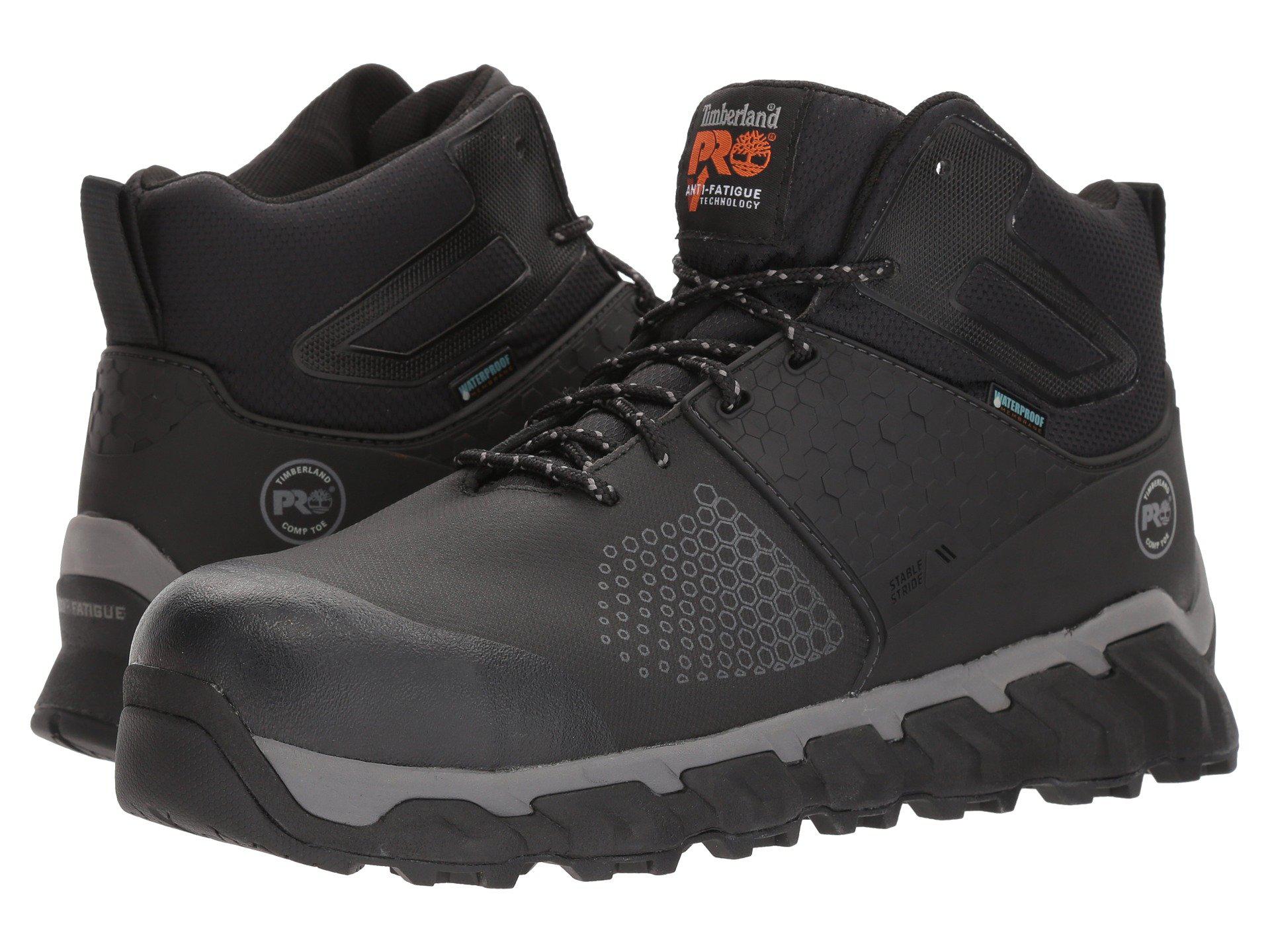 composite toe waterproof work shoes