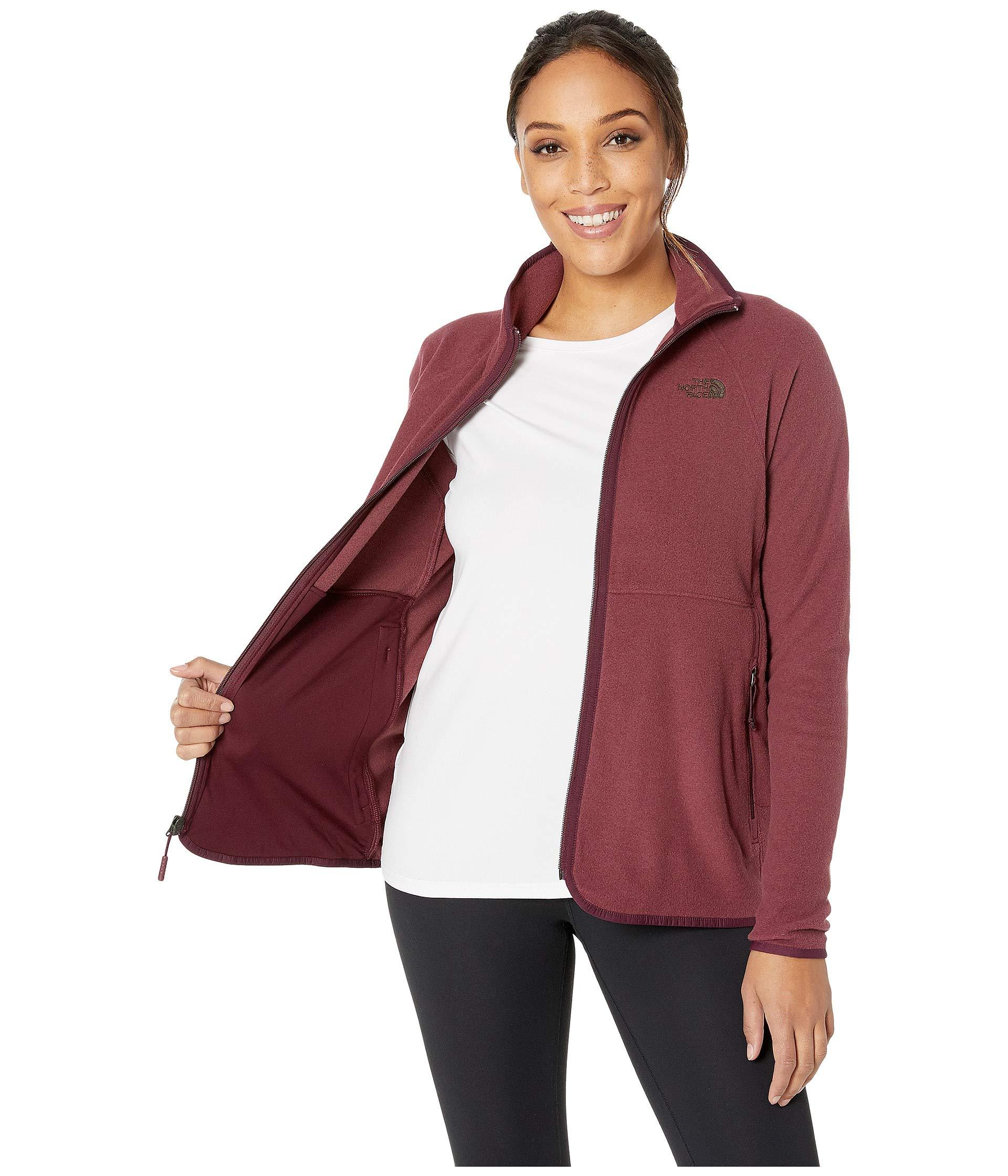 north face women's glacier alpine full zip