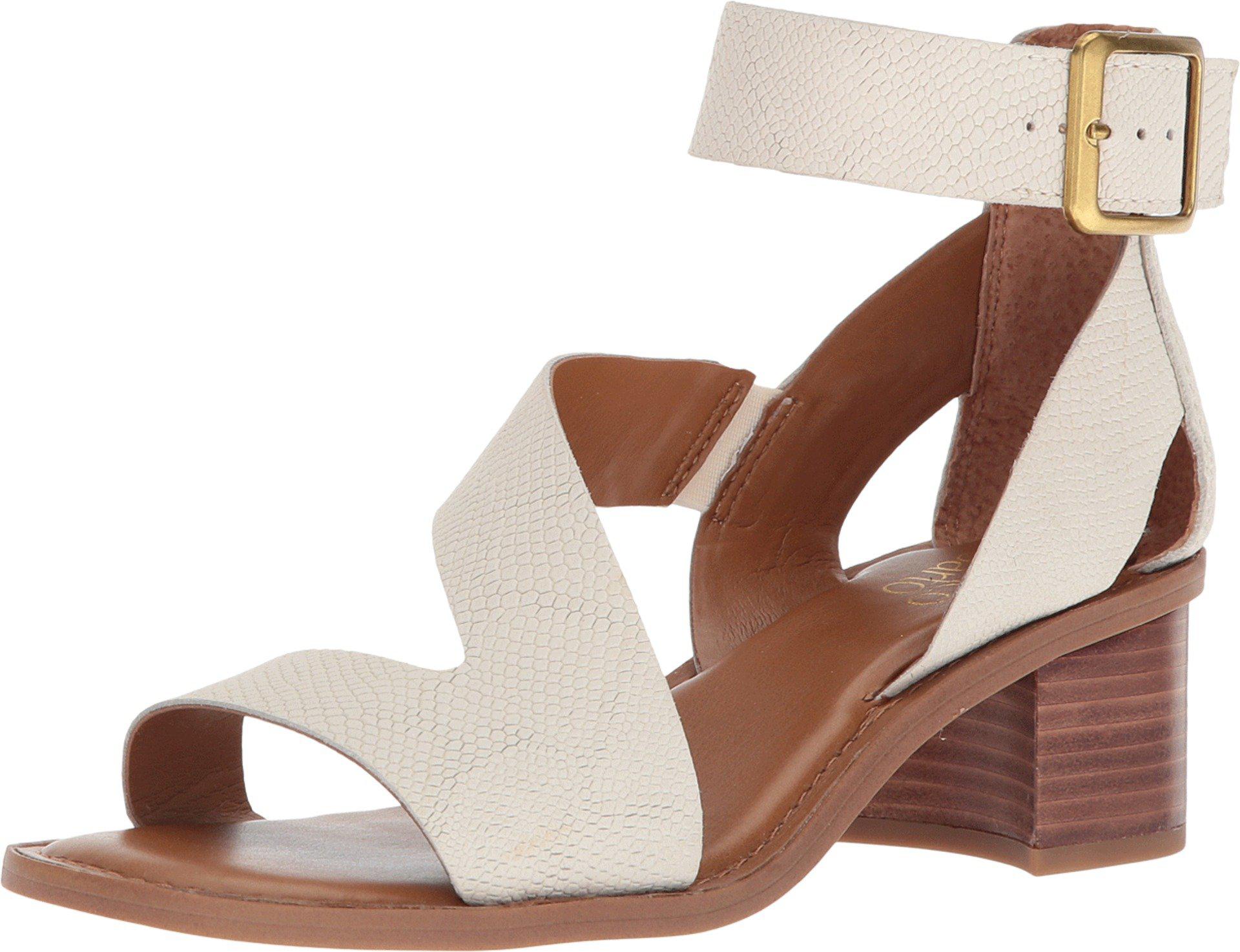 franco sarto lorelia snake embossed sandal