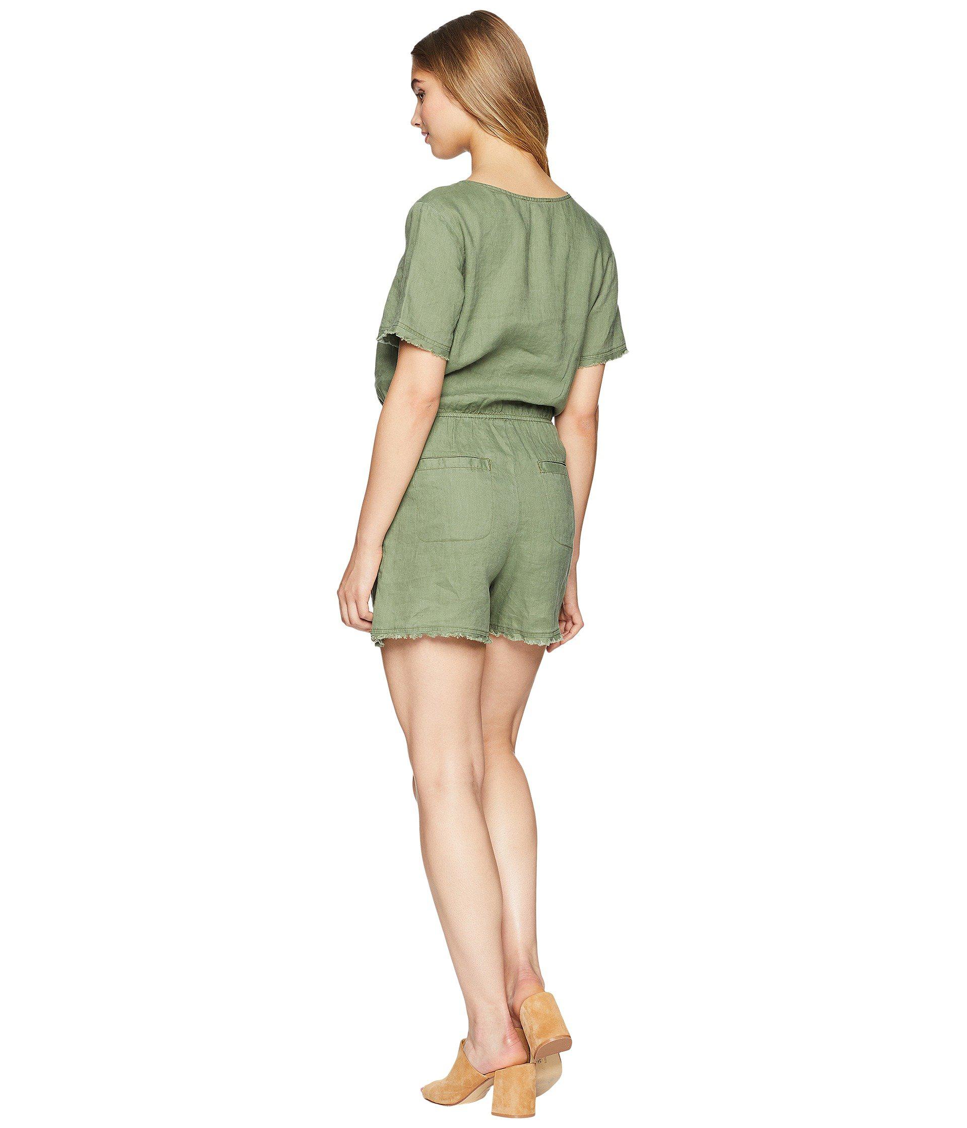 sanctuary linen romper