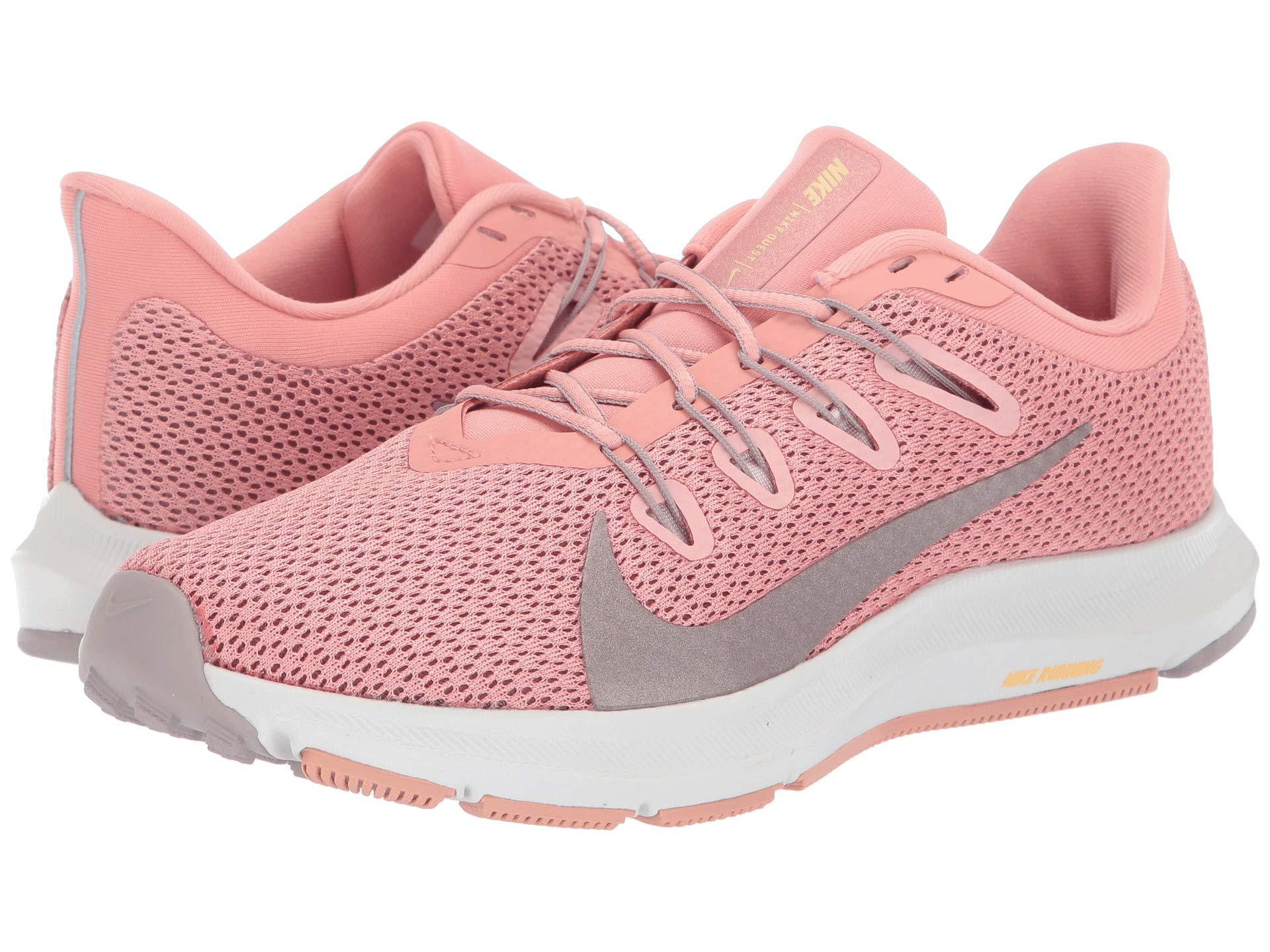 Nike Quest Trainers In Pink - Lyst