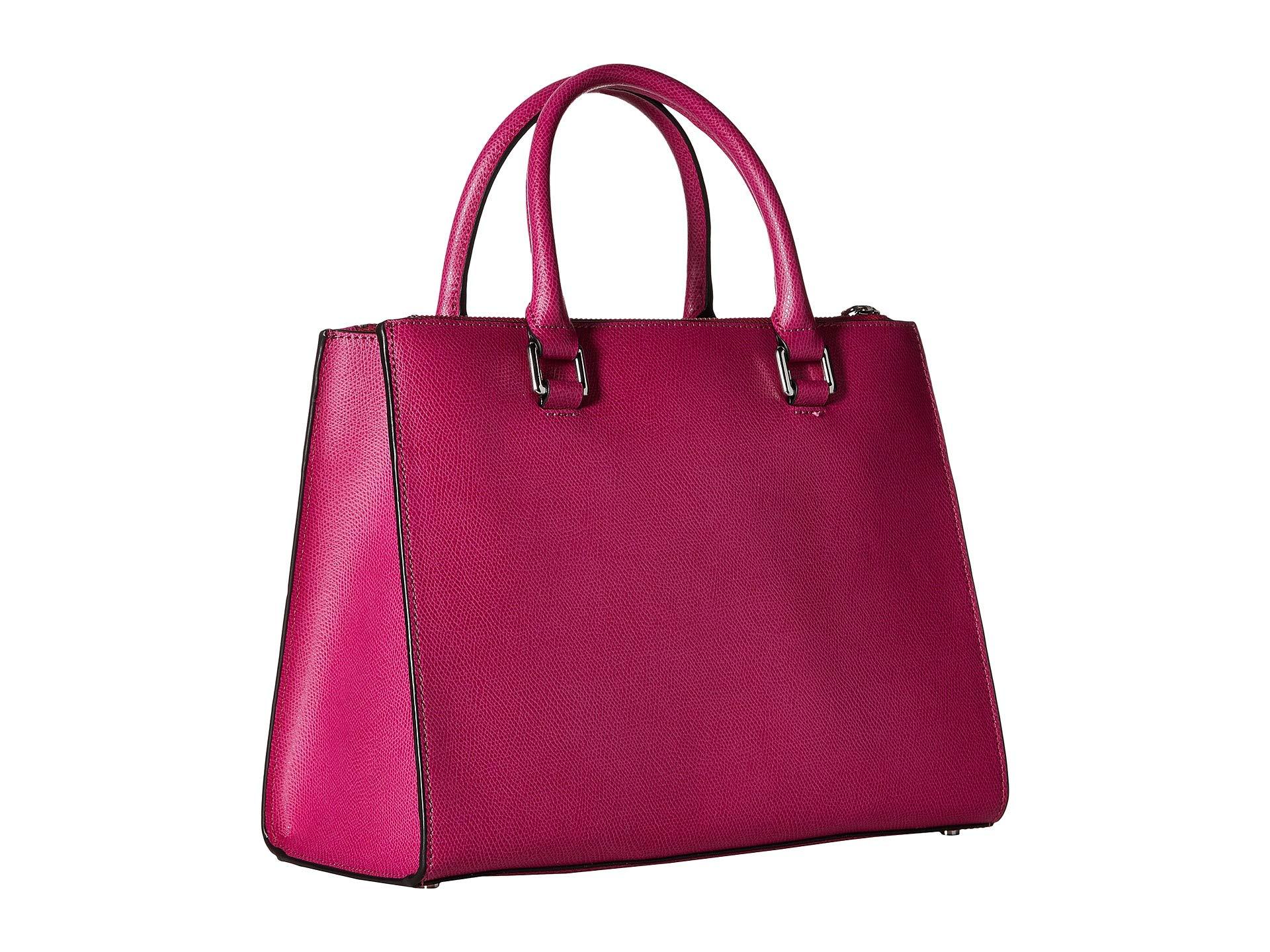 medley Versterker Benadrukken Calvin Klein Mercury Satchel (magenta) Satchel Handbags in Purple | Lyst