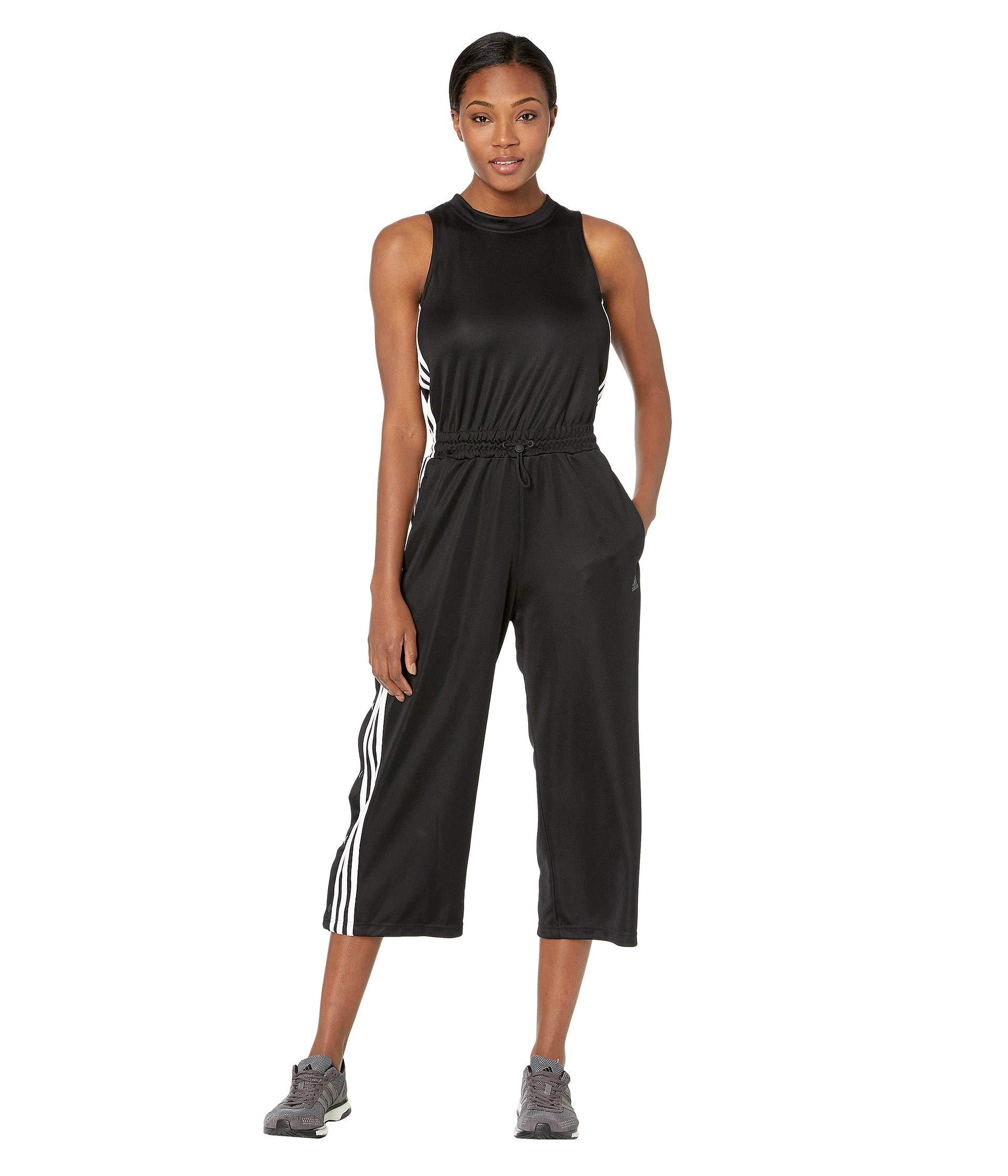 adidas Synthetic Snap Romper (black/white) Women's Jumpsuit & Rompers One  Piece | Lyst