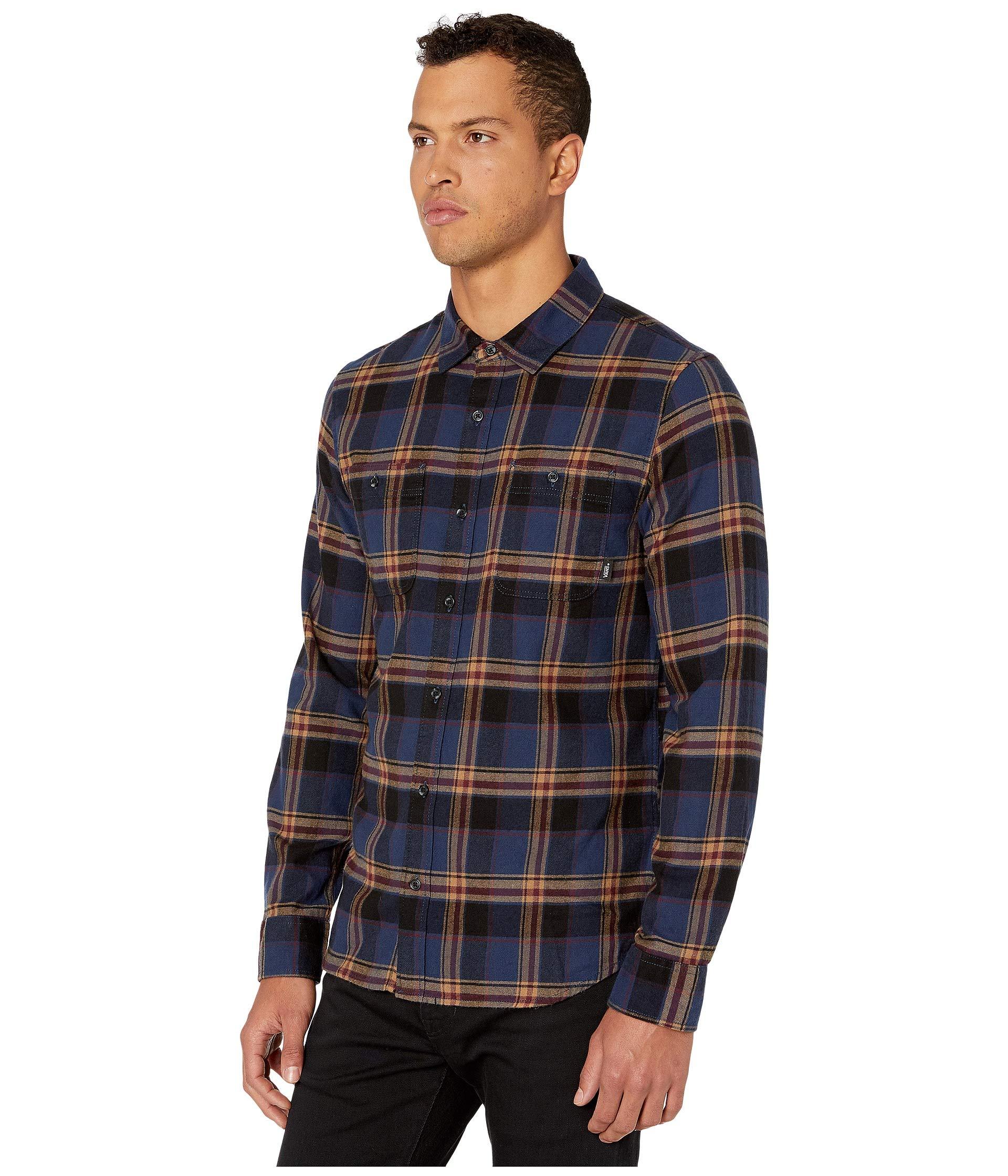vans banfield flannel shirt