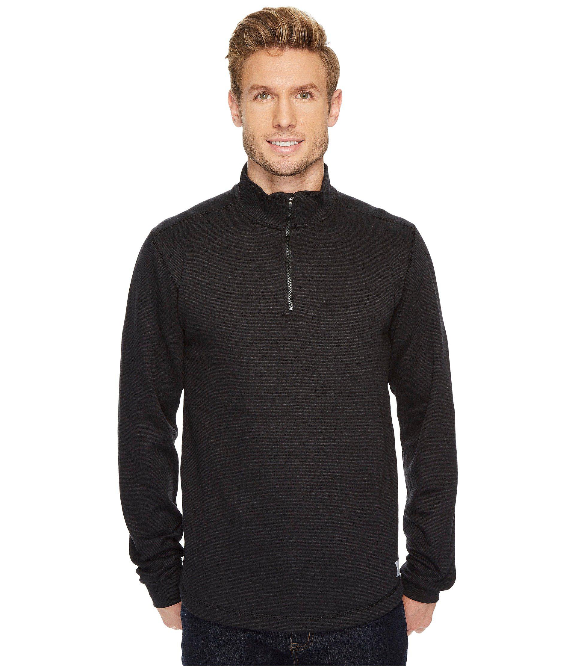 Download Carhartt Cotton Tilden Long Sleeve Mock Neck 1/4 Zip in Black for Men - Lyst
