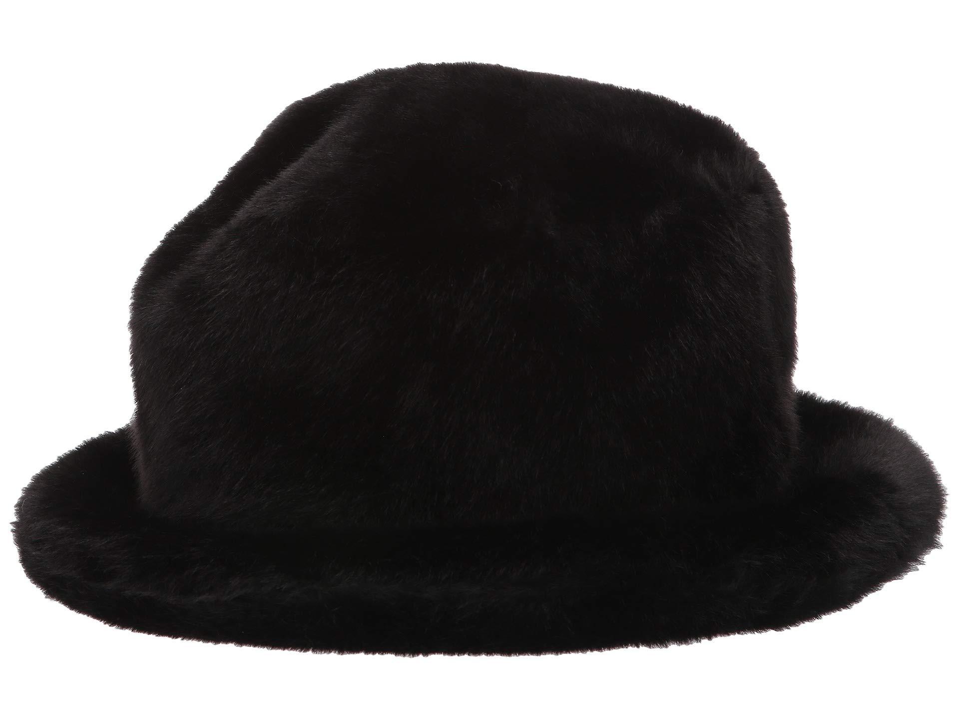 steve madden faux fur bucket hat