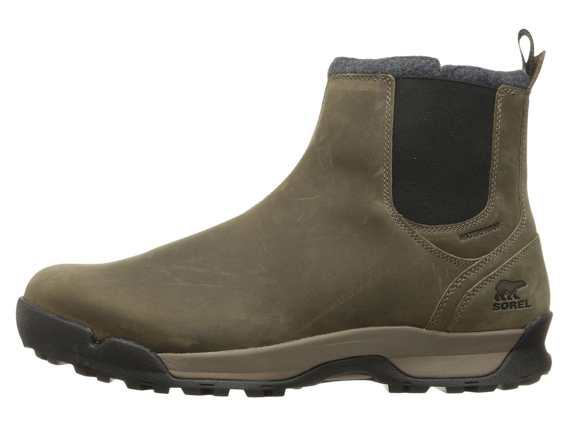 sorel paxson waterproof chukka winter boots