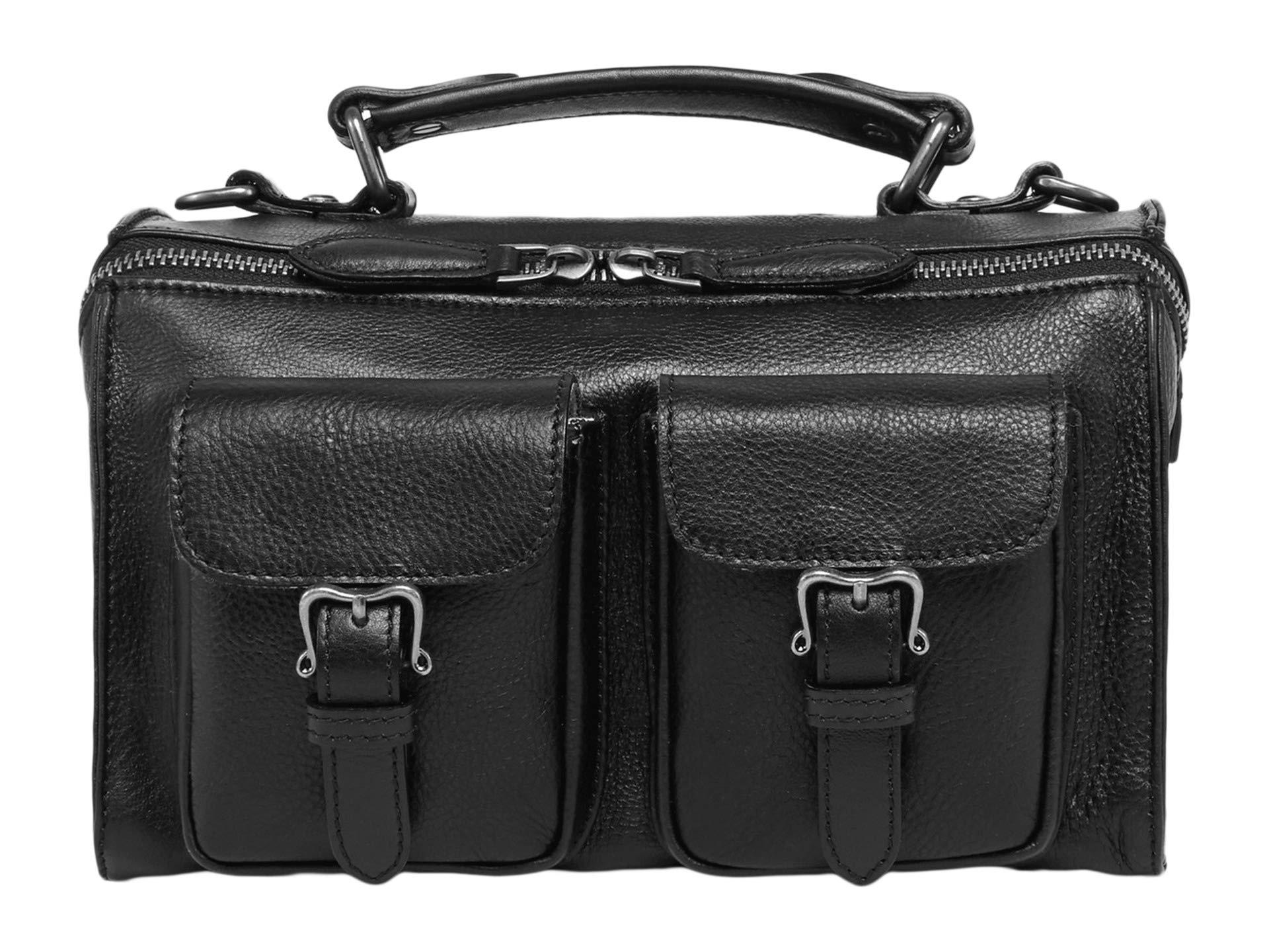 Old Trend Genuine Leather Las Luna Crossbody Bag in Black | Lyst